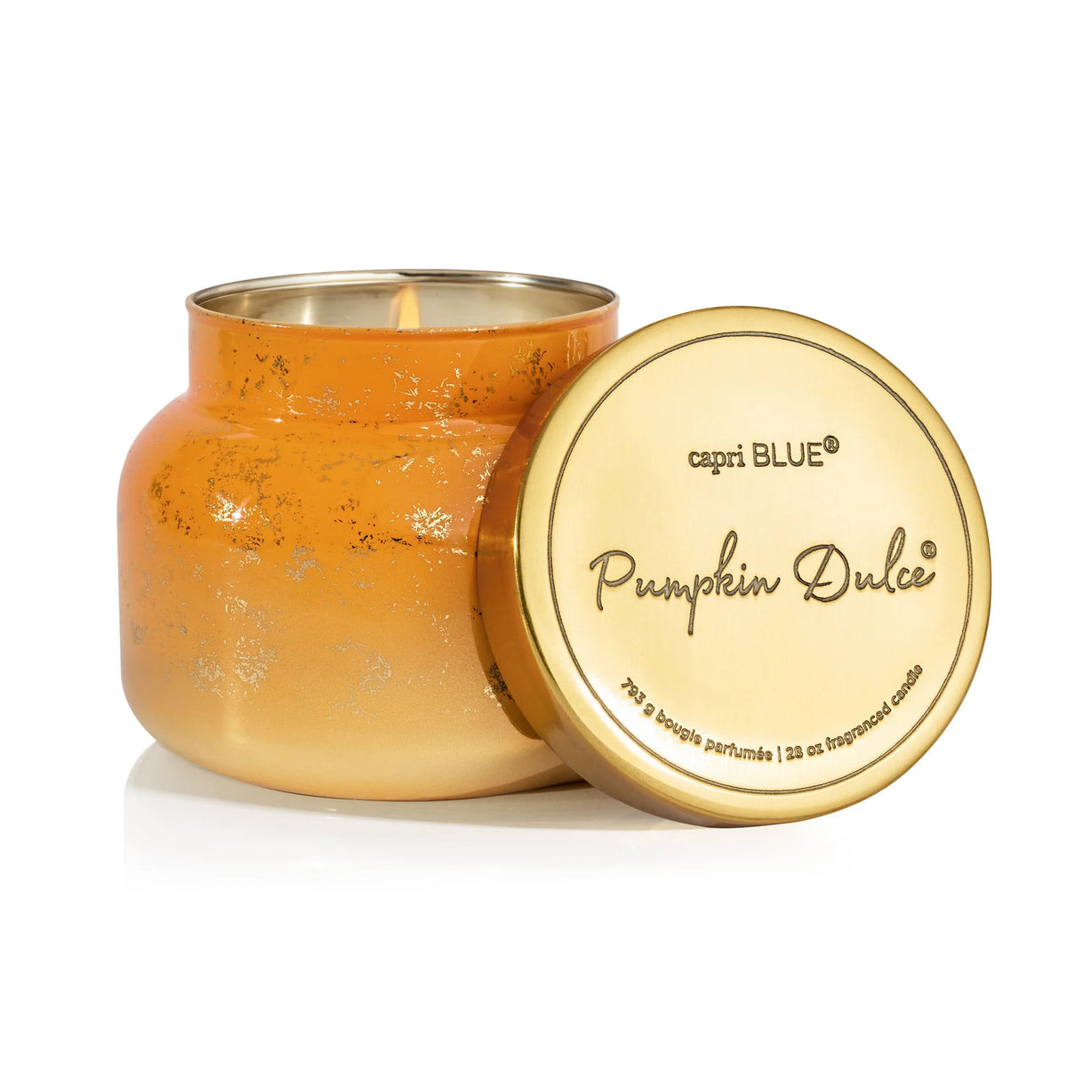 CAPRI BLUE - Pumpkin Dulce Glimmer Oversized Candle, 28 oz