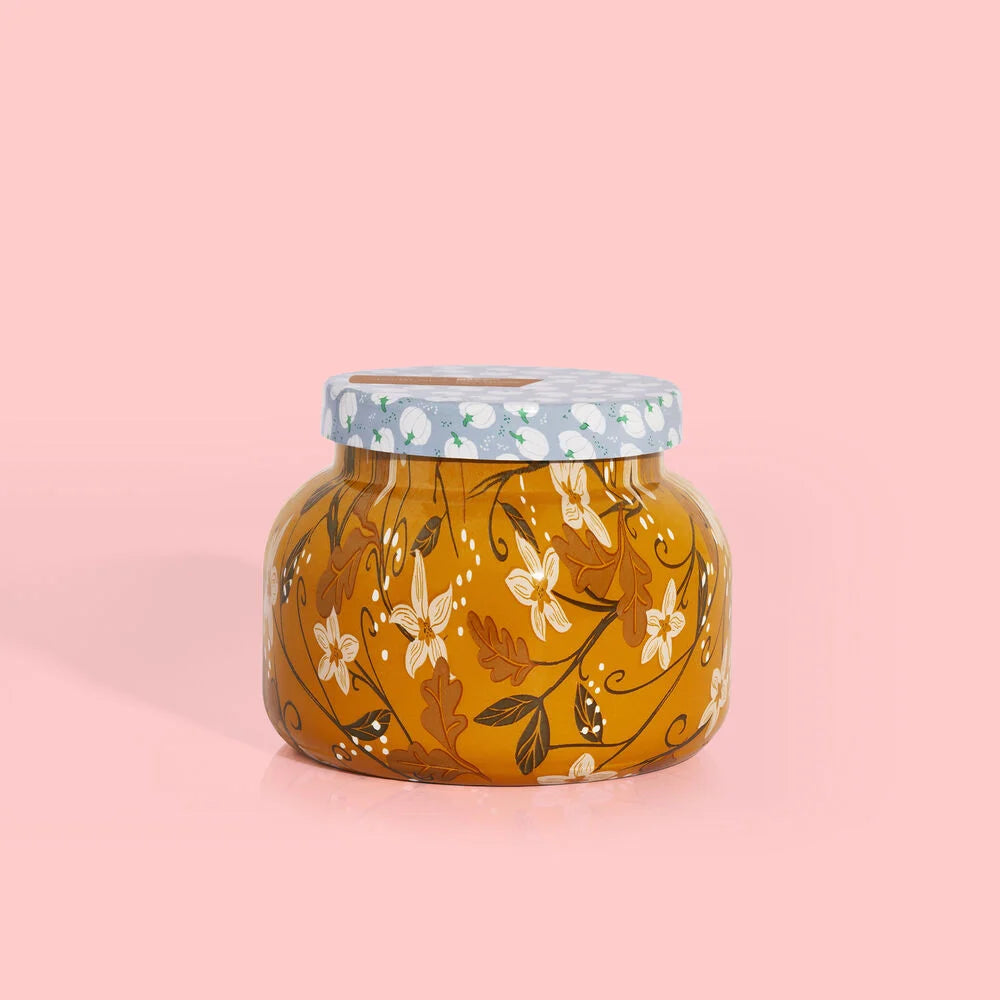 CAPRI BLUE - Pumpkin Dulce Holiday Pattern Play Signature Jar, 19 oz