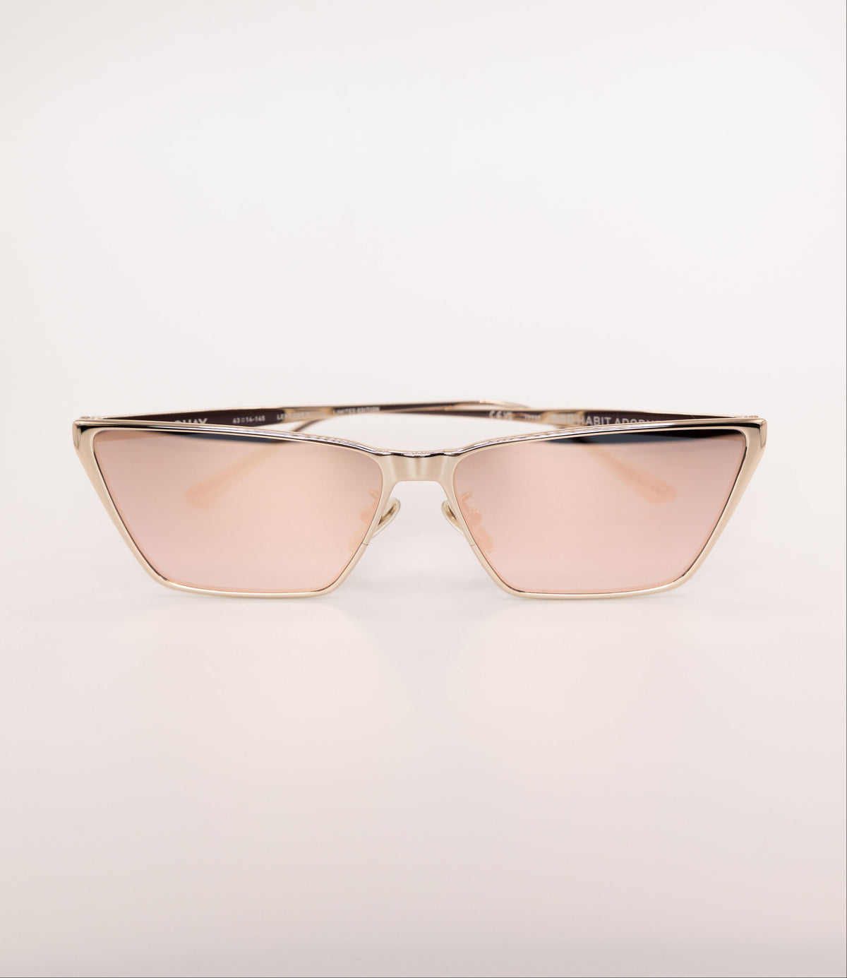 quay bad habit adorned sunglasses front