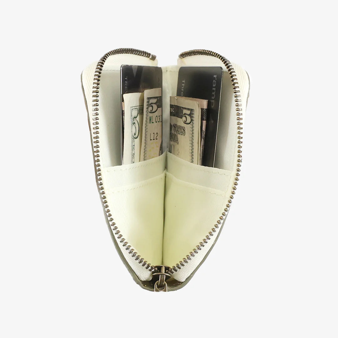 scout leather zip wallet