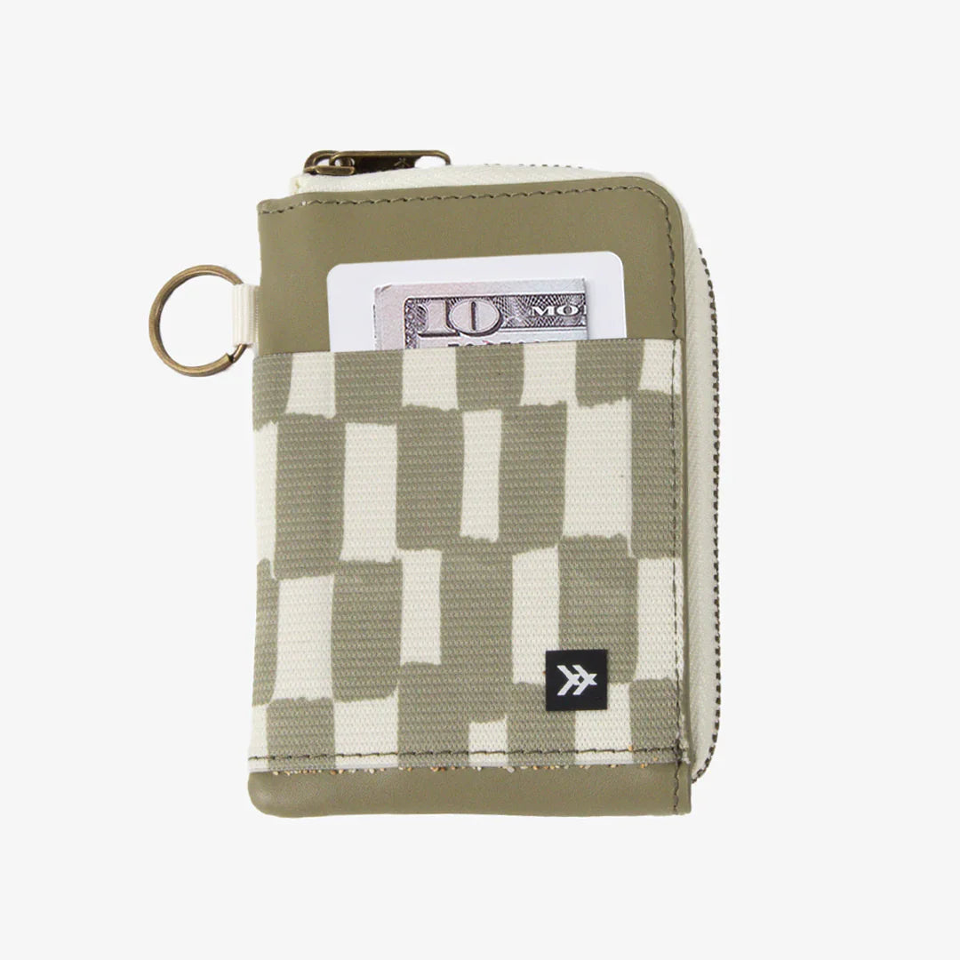 scout leather zip wallet