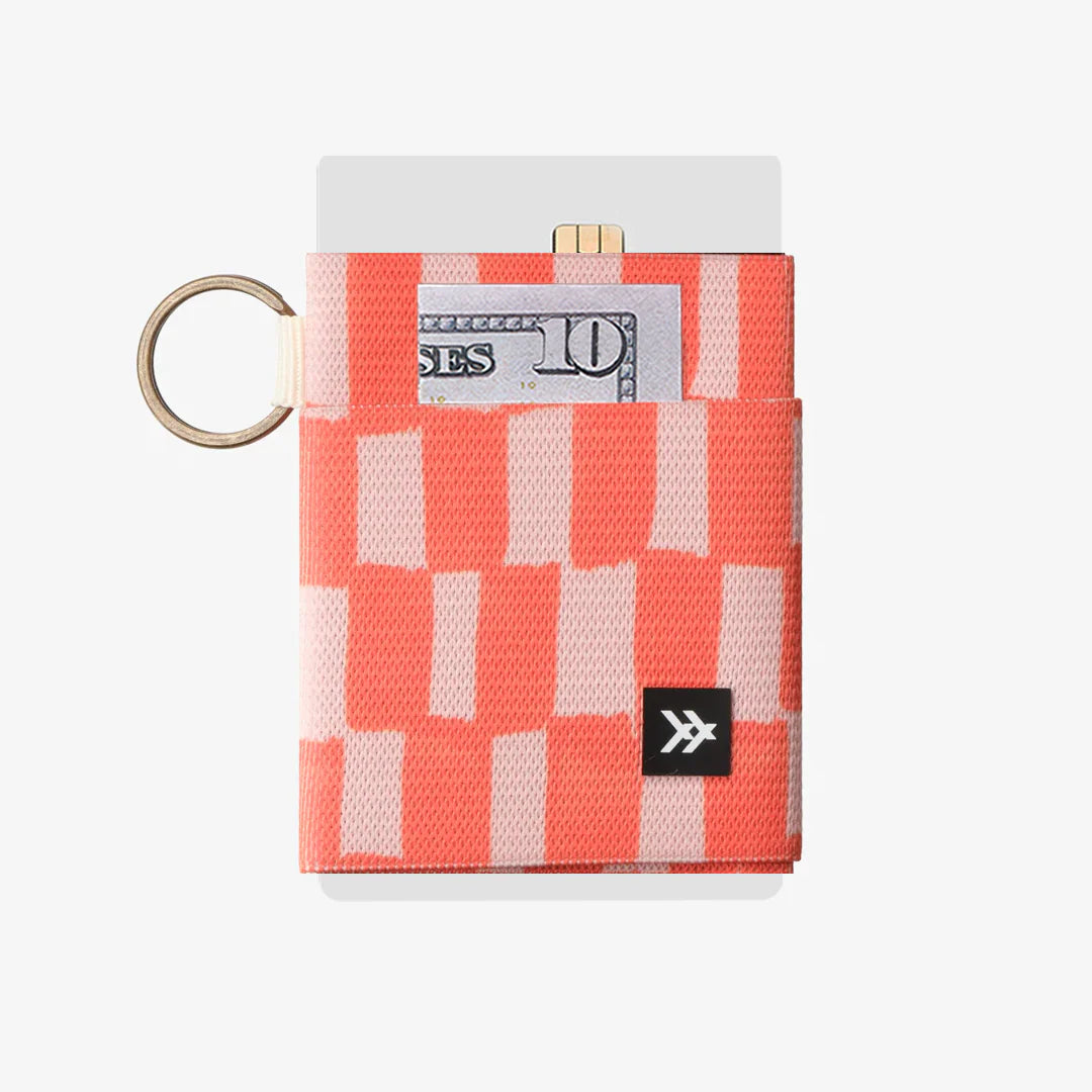 scout peach elastic wallet