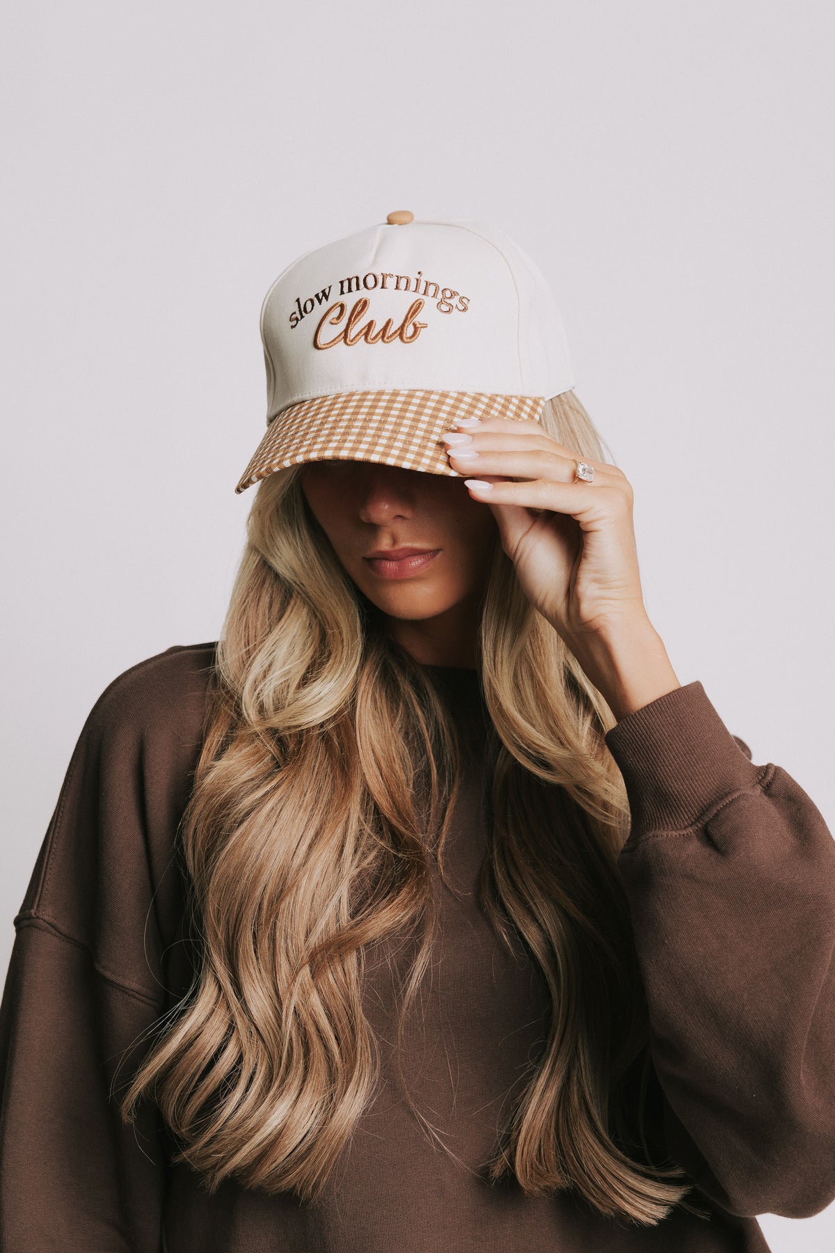 slow mornings club hat