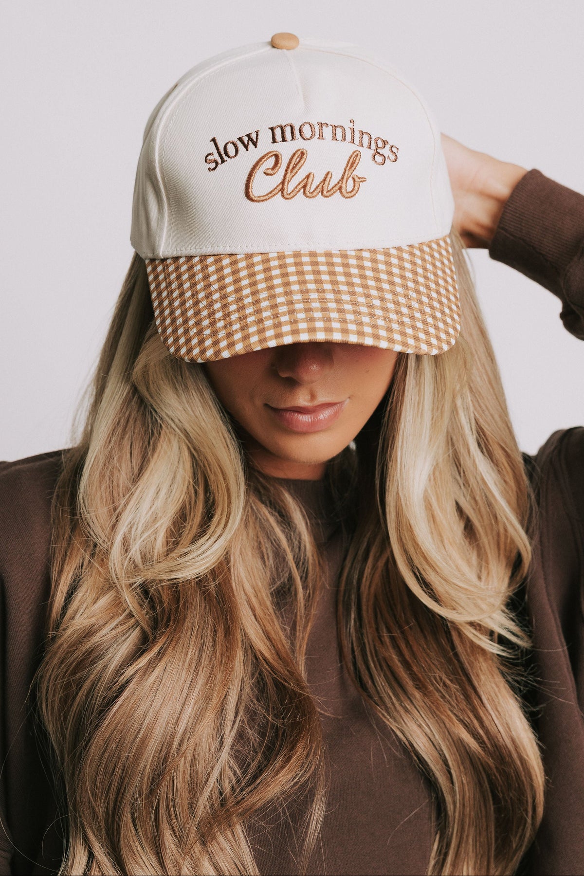 slow mornings club hat