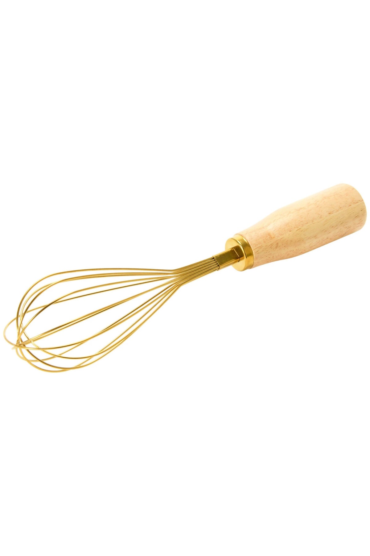 Stainless Steel Whisk With Wooden Handle