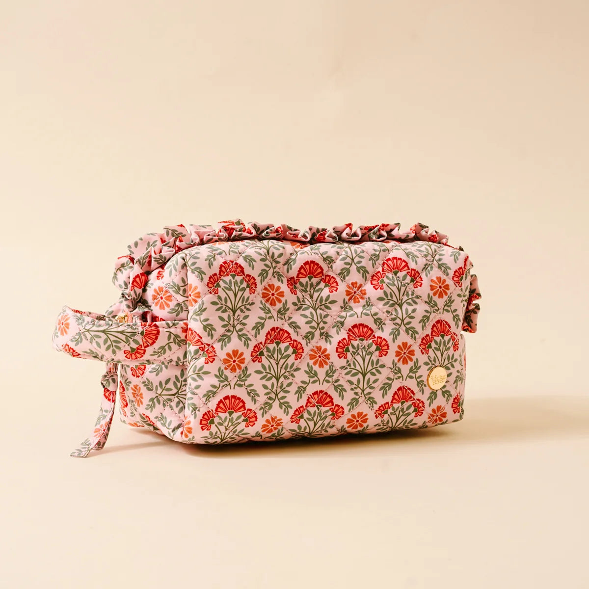 the darling effect quilted pouch everbloom