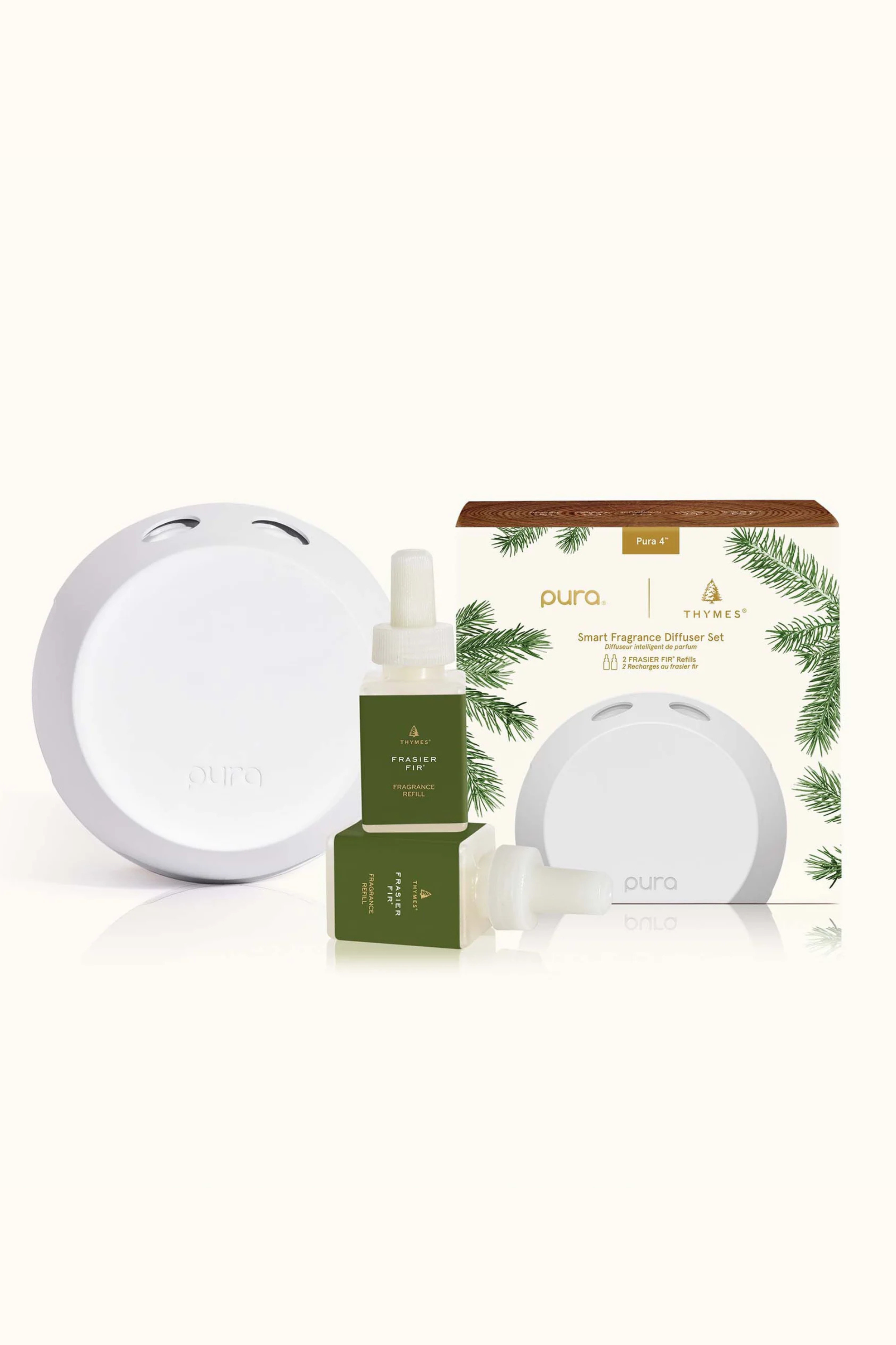 THYMES - THYMES + PURA Smart Home Diffuser Kit, Frasier Fir