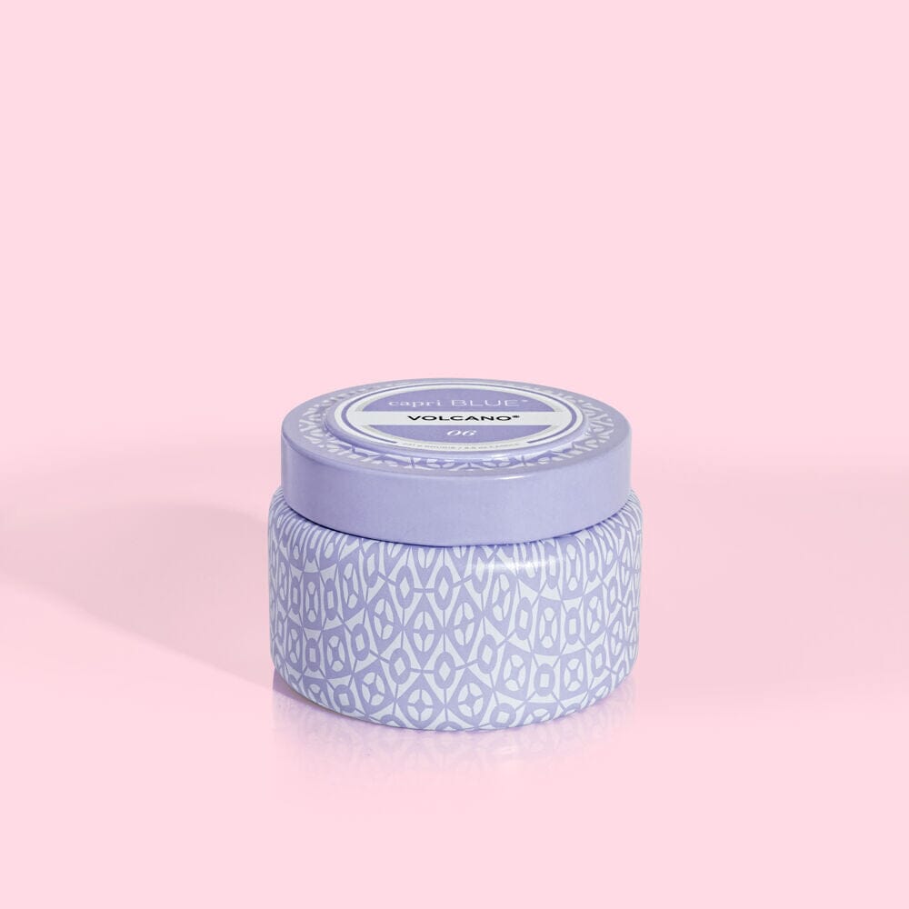 Capri Blue - Volcano Digital Lavender Printed Travel Tin, 8.5 oz