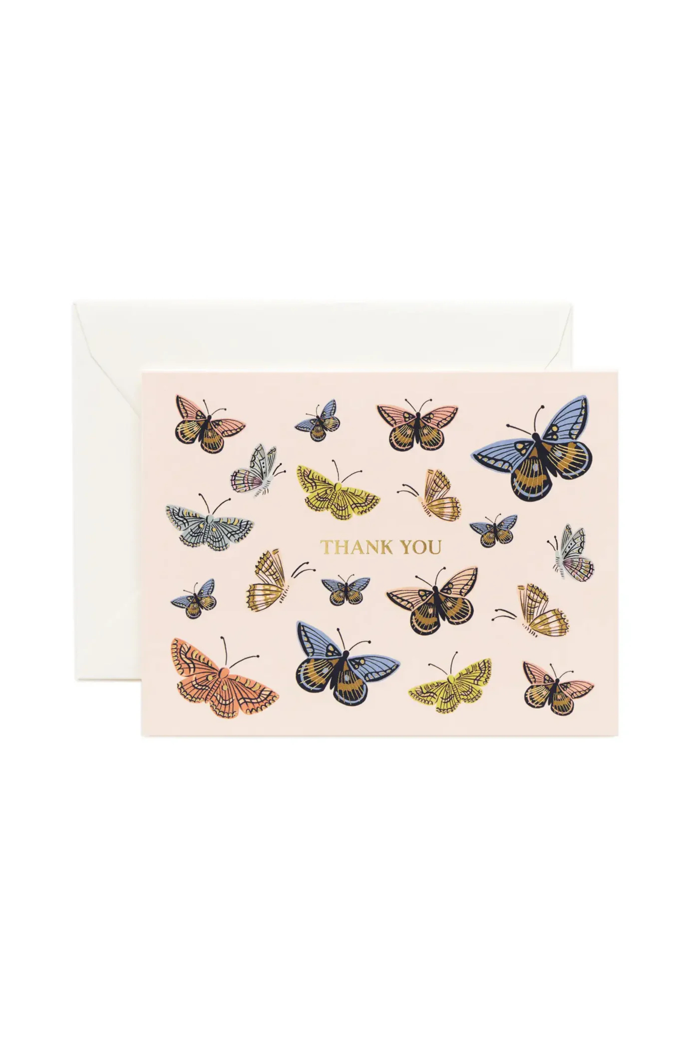 RIFLE PAPER CO - Monarch Thank You Card