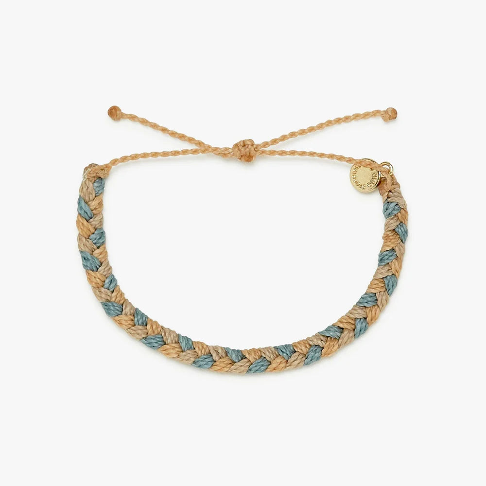 Pura vida flat braided bracelet sale