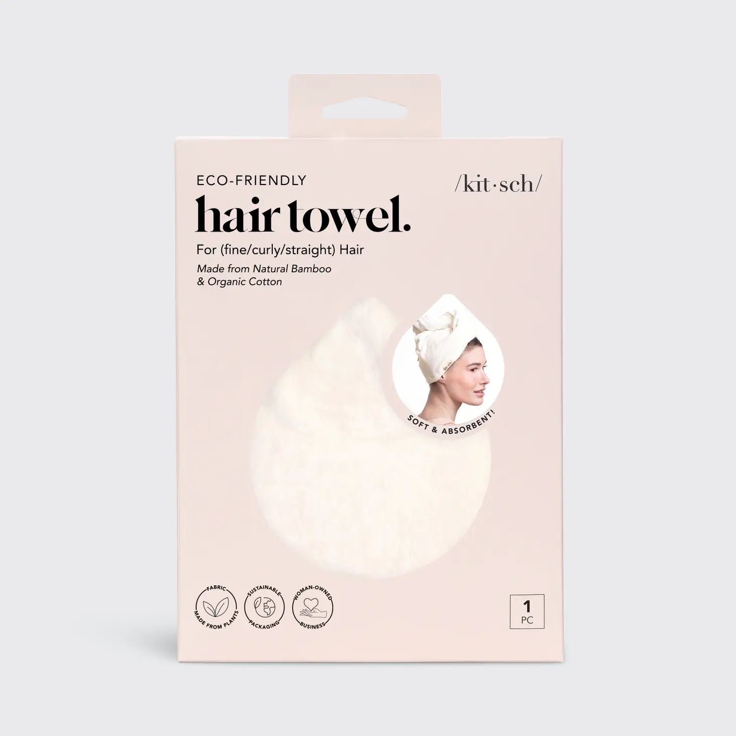 KITSCH - Quick Dry Hair Towel - 2 Colors!