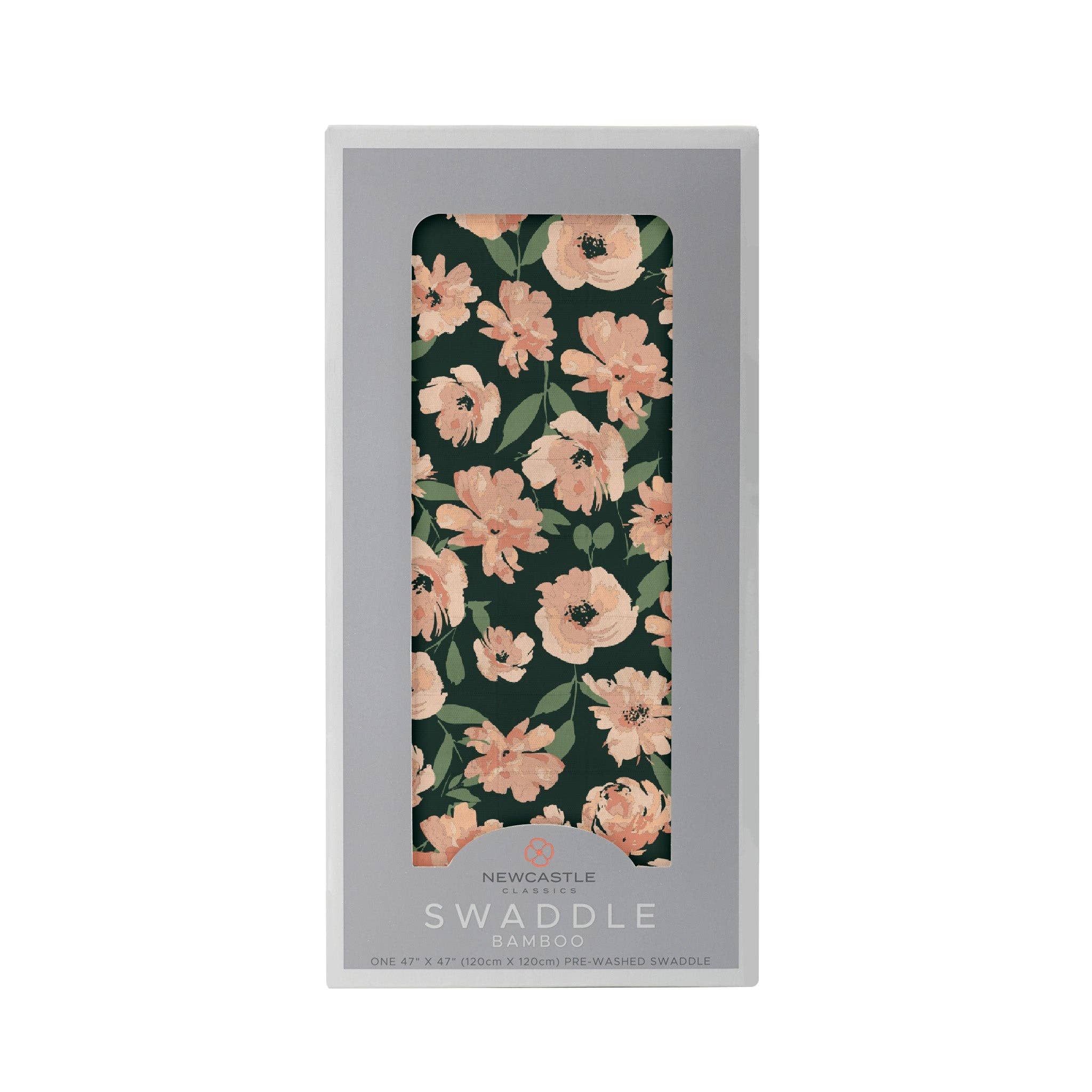 BABY - Canyon Sunset Flowers Bamboo Swaddle