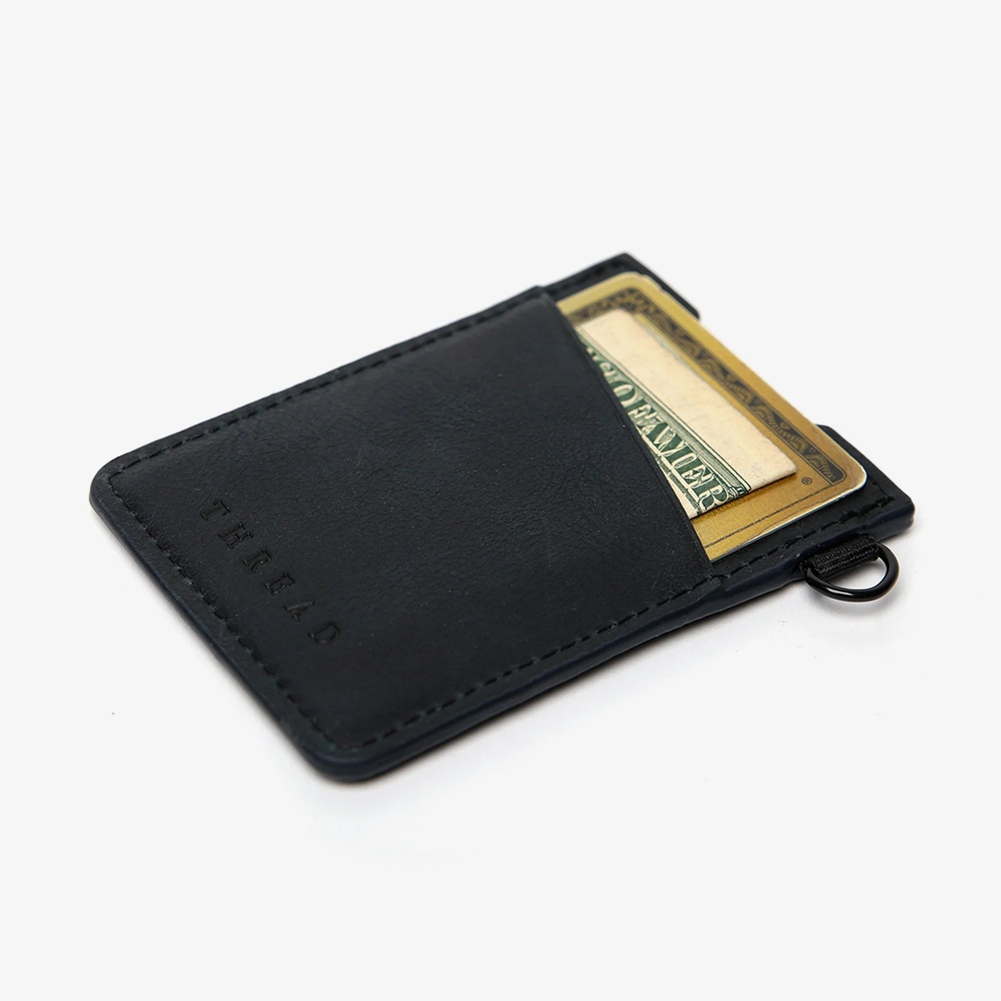 THREAD - Black Vertical Wallet
