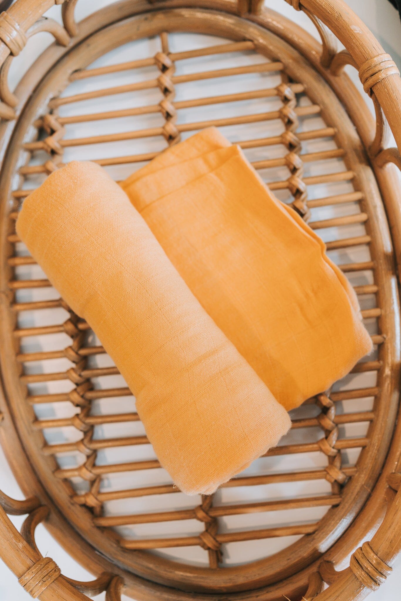 Alex Muslin Swaddle - 10 Colors Dusty Mustard