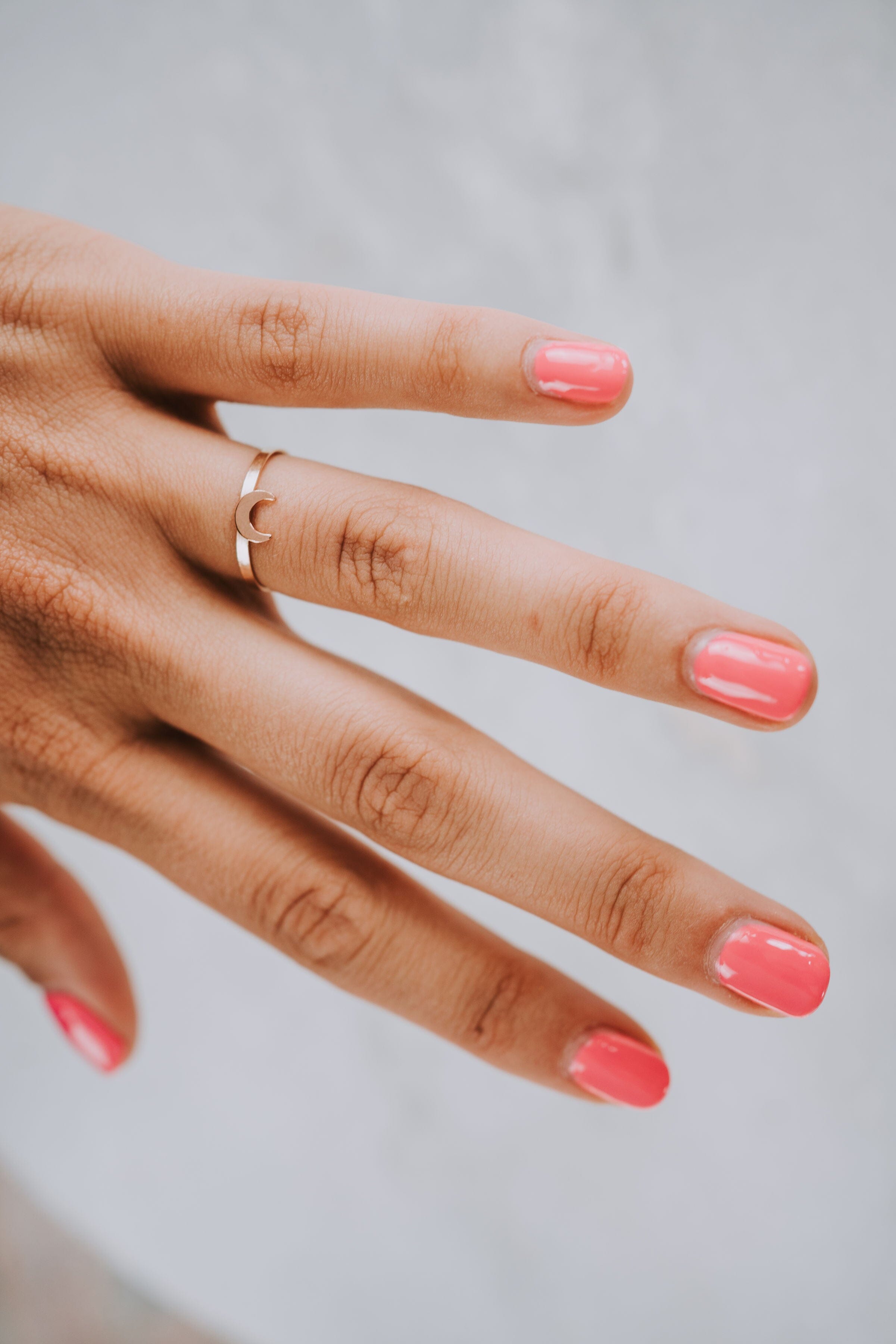 Moon Stacking Ring