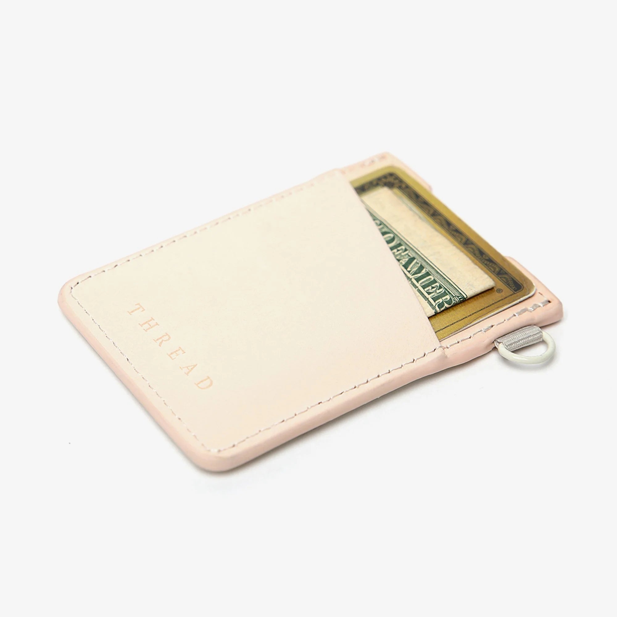 THREAD - Off White Vertical Wallet
