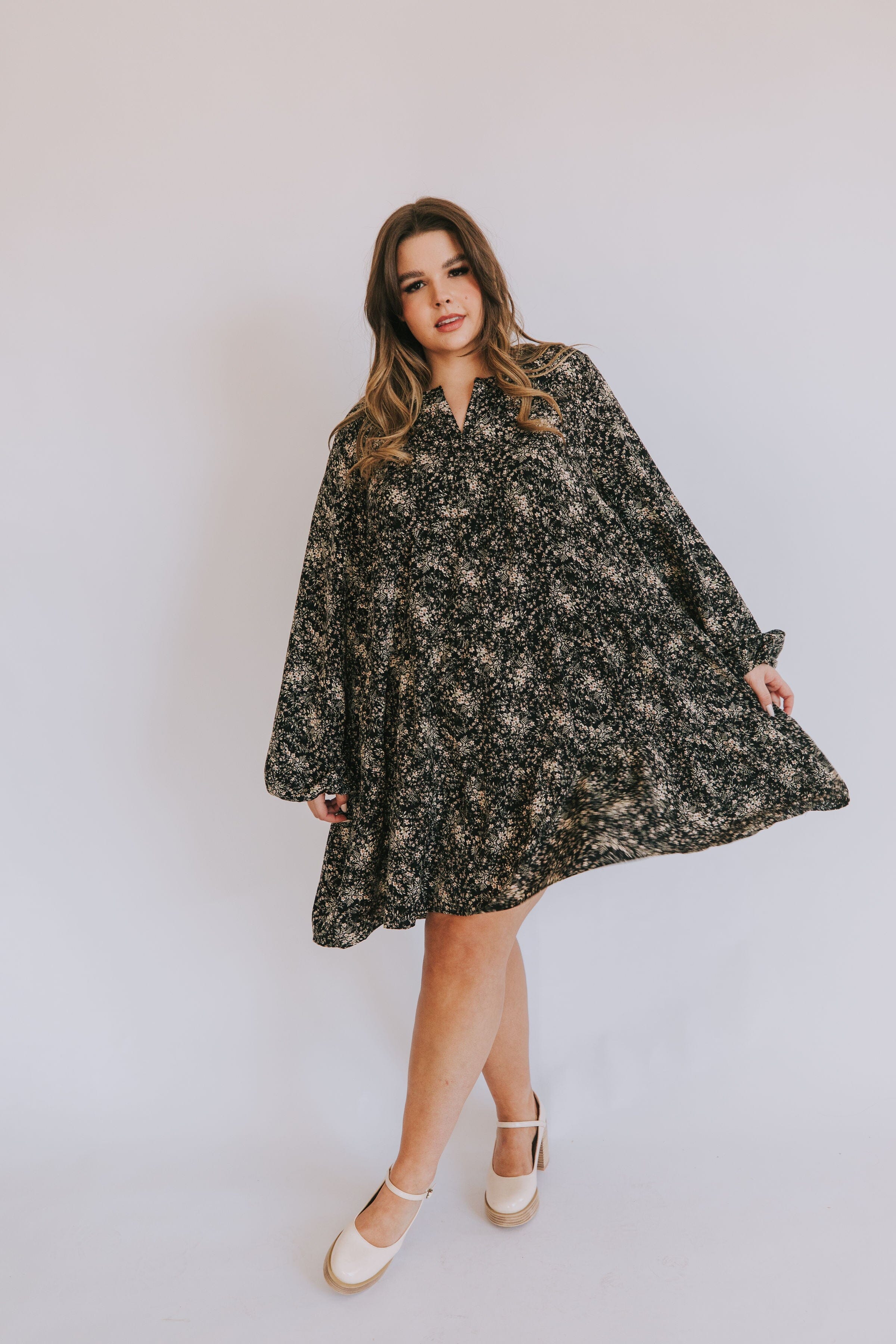 PLUS SIZE - Face It Dress