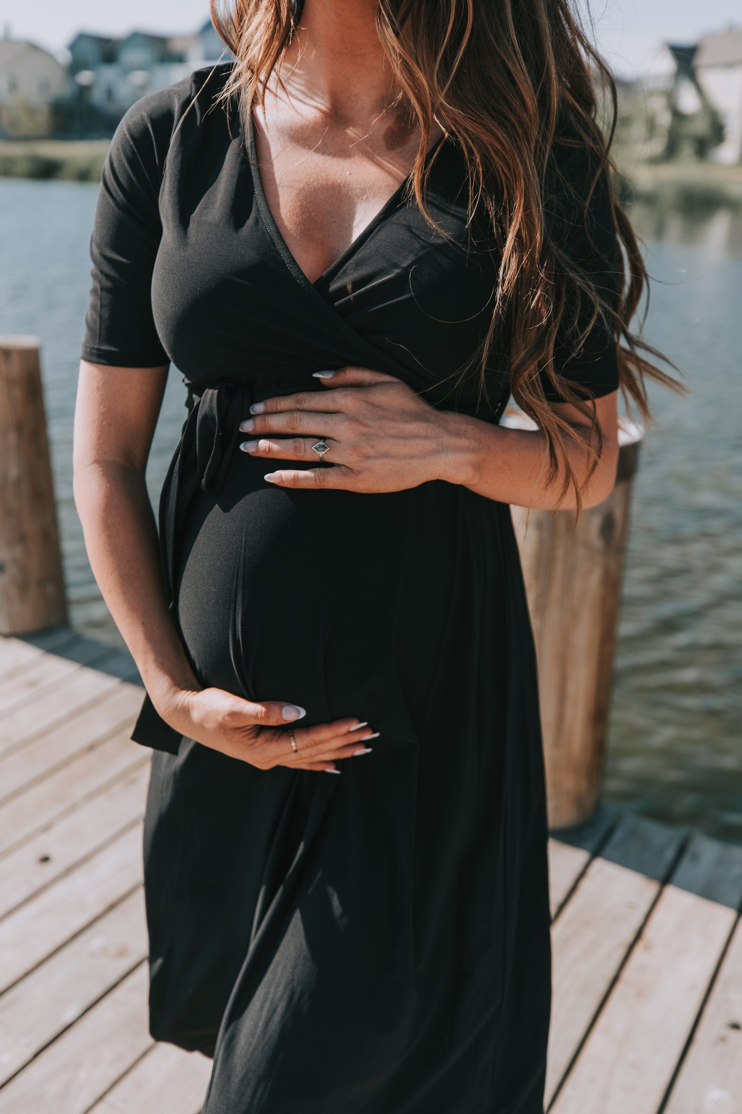 Bundle Of Joy Maternity Dress - 2 Colors