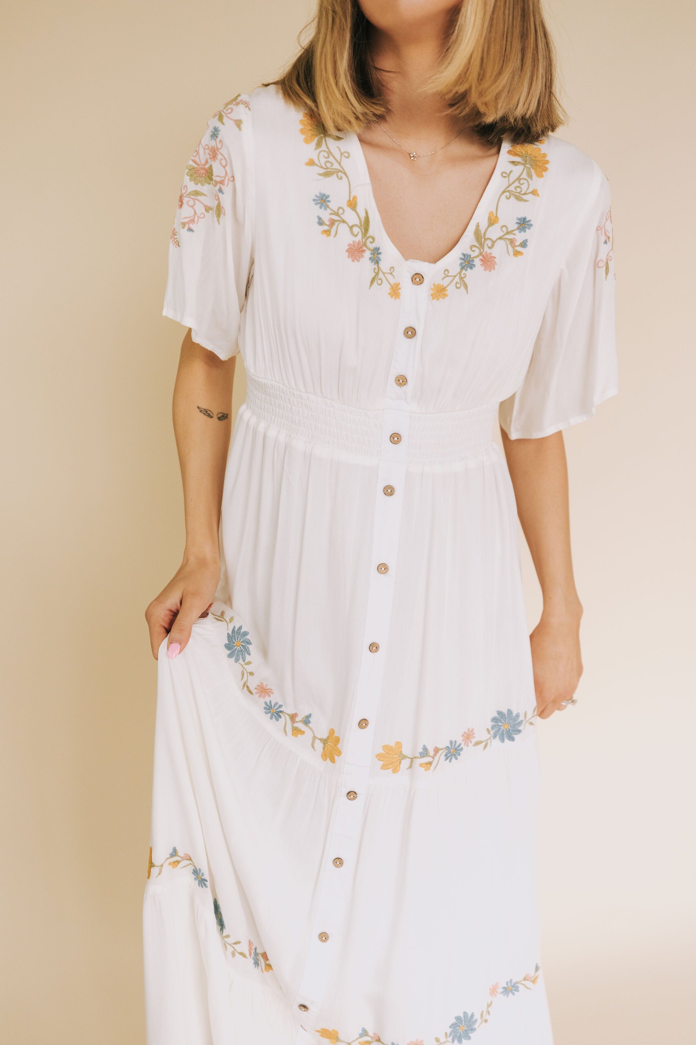 EXCLUSIVE - Golden Hour Dress