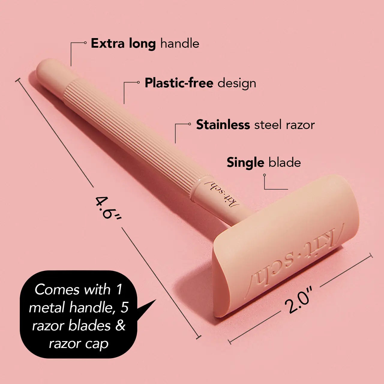 KITSCH - Perfect Glide Safety Razor
