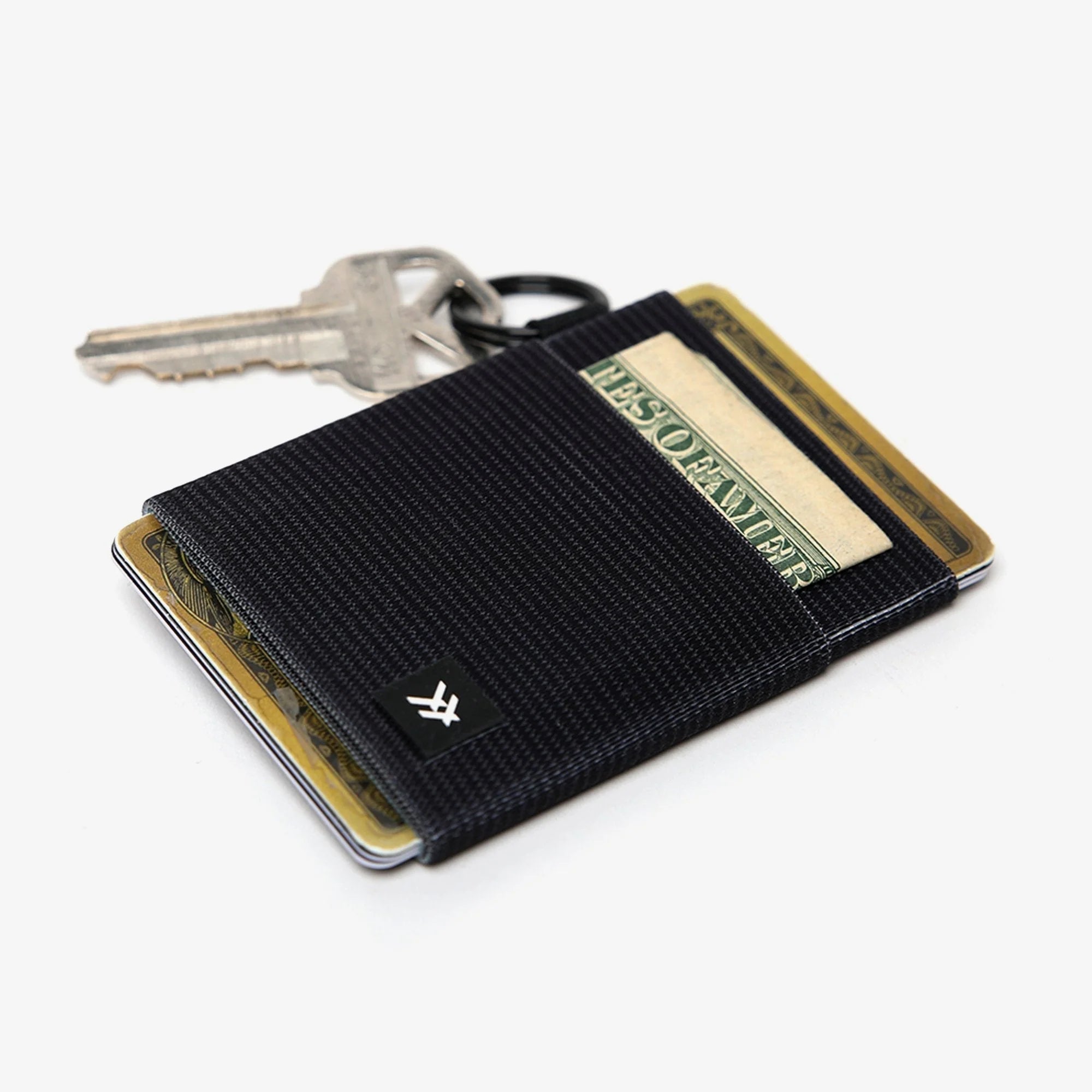 THREAD - Black Elastic Wallet