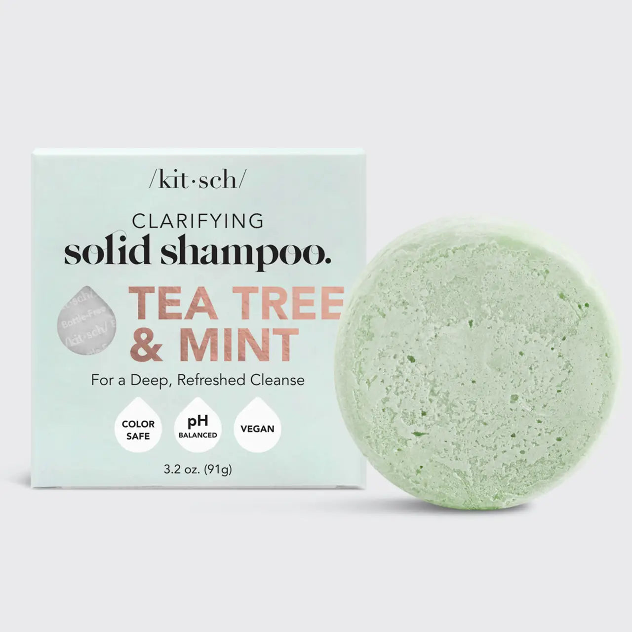 KITSCH - Tea Tree + Mint Clarifying Shampoo Bar