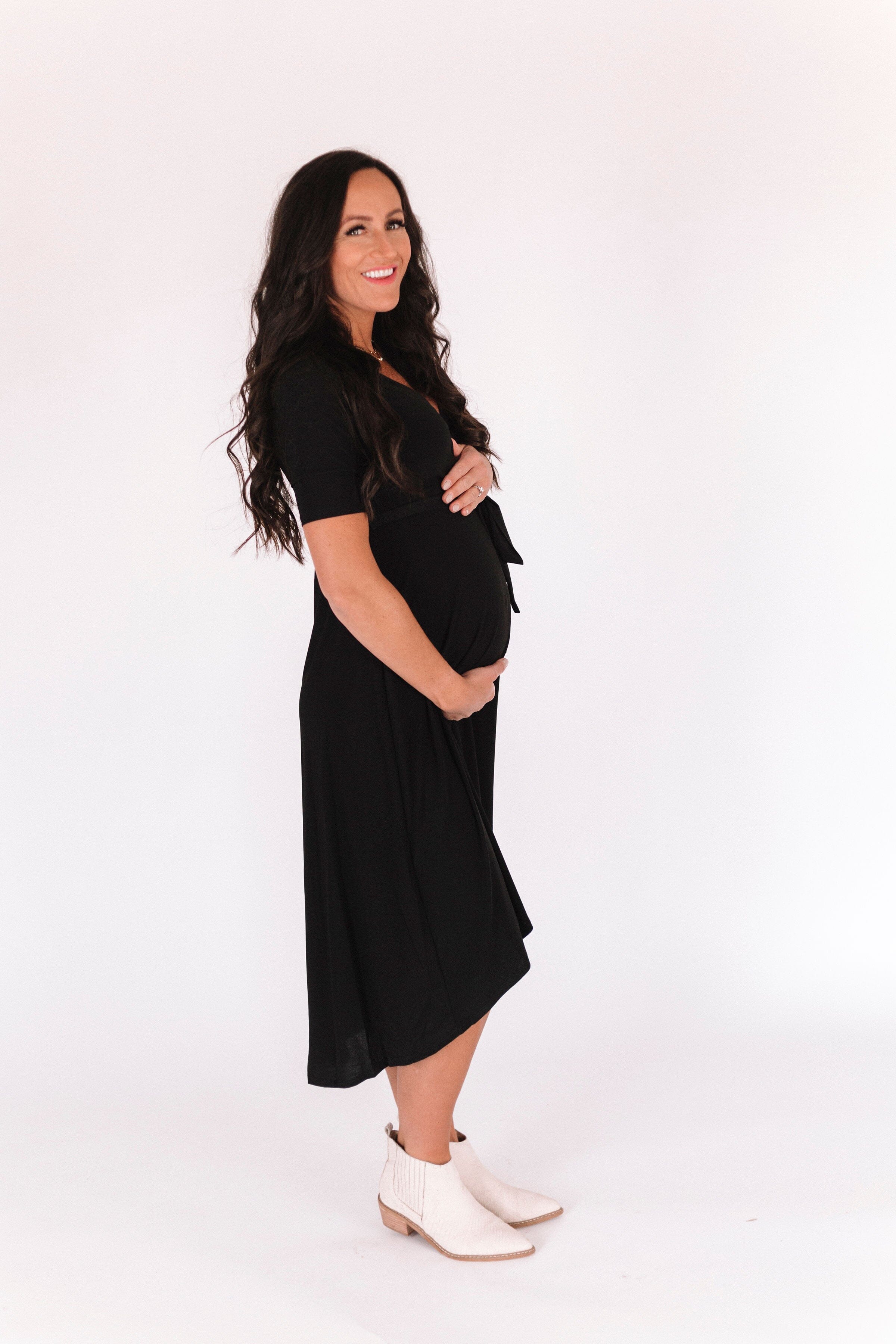 Bundle Of Joy Maternity Dress - 2 Colors