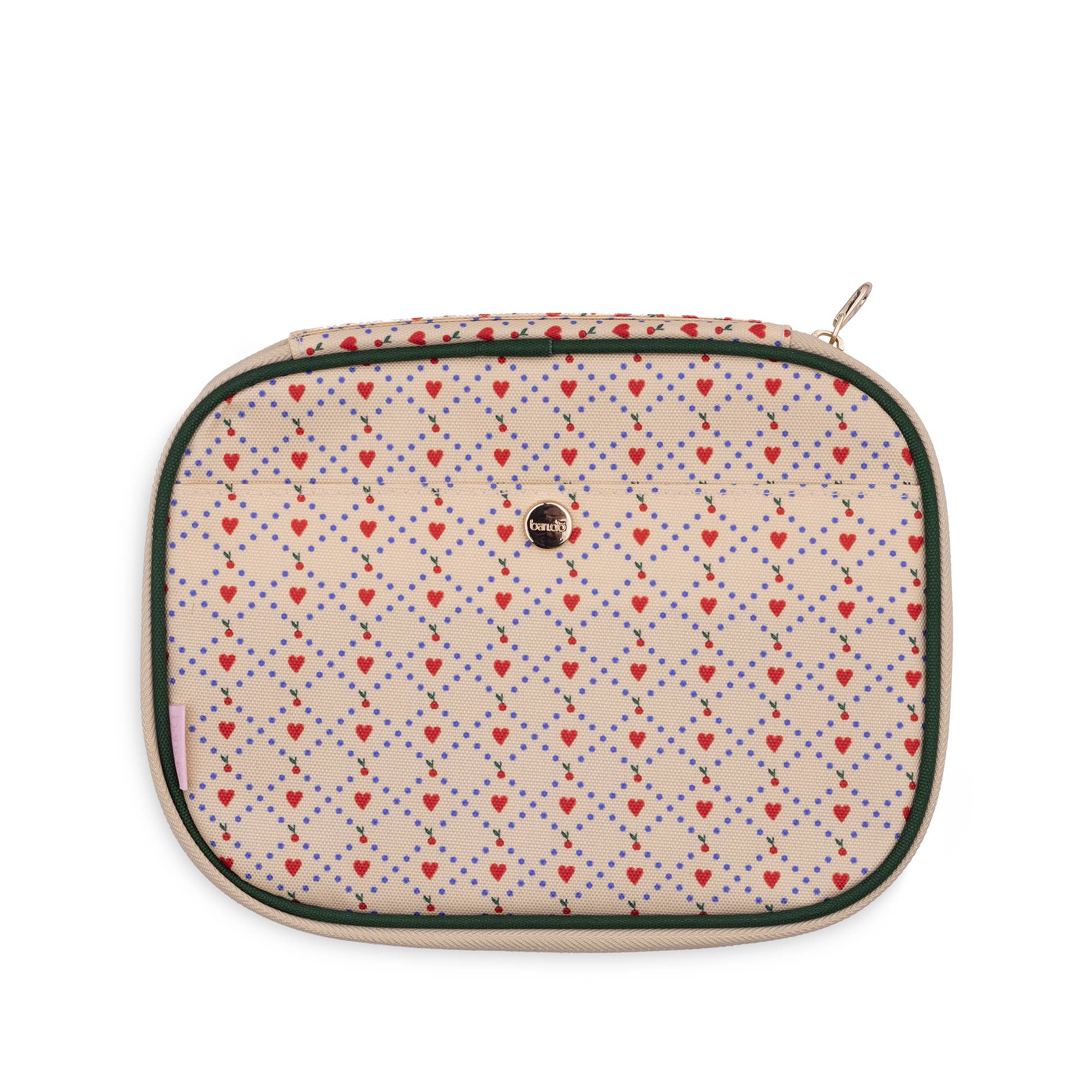 BANDO - Mobile Tech Pouch- Cherry Hearts