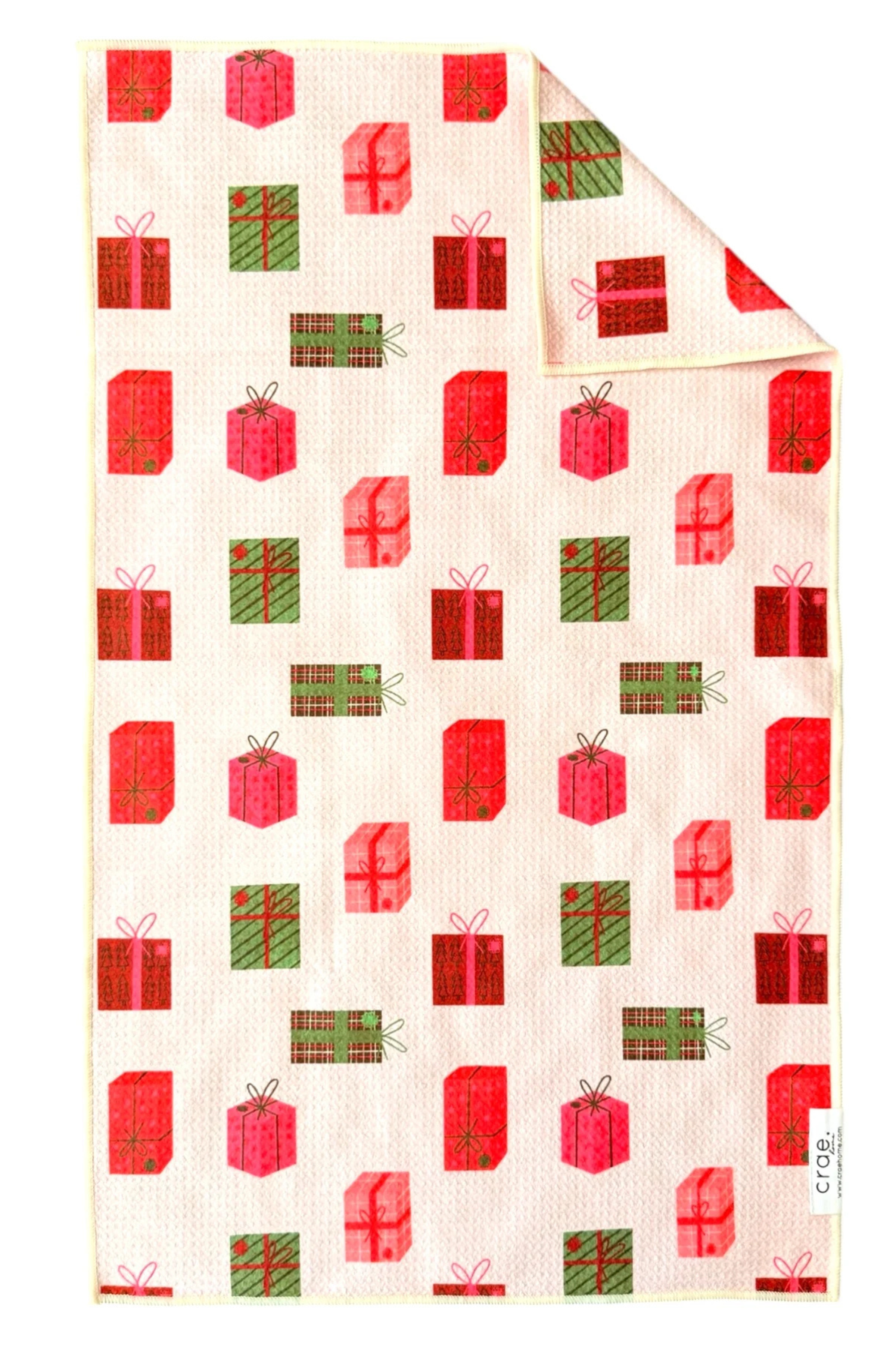 CRAE.HOME - Patterned Presents: Double-Sided Hand Towel