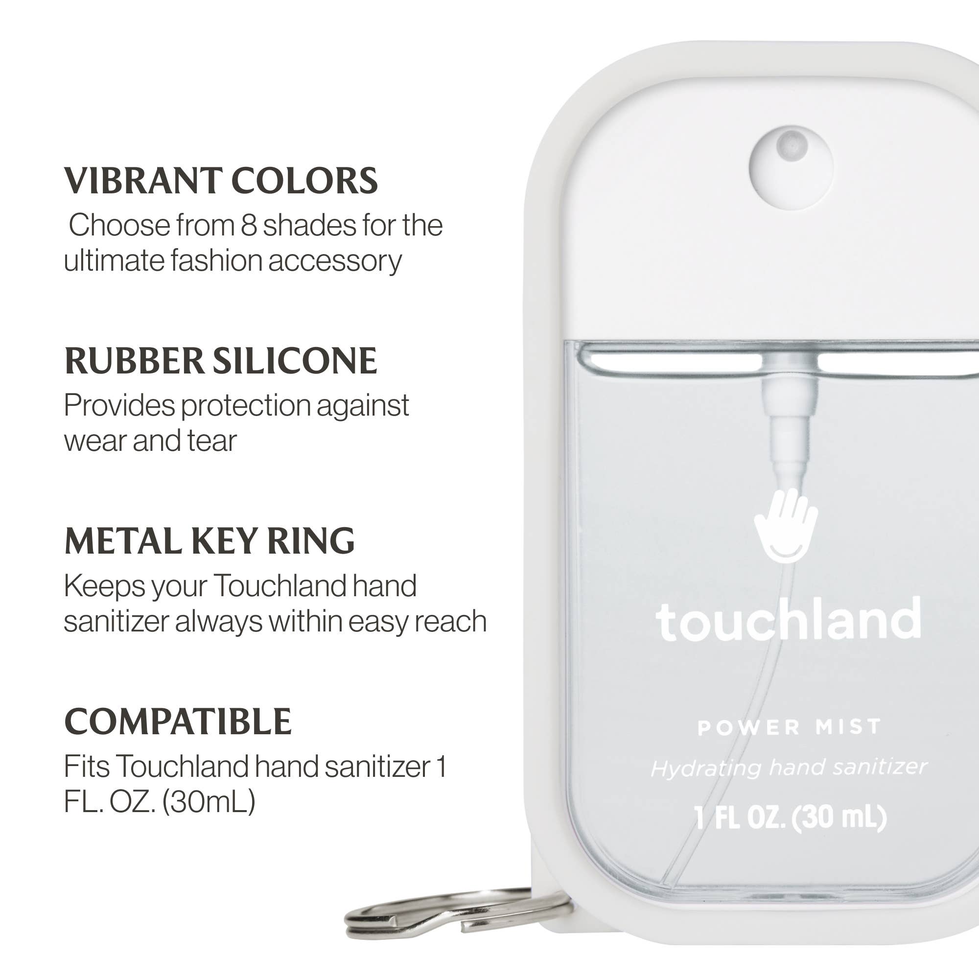 TOUCHLAND - Icy White Hand Mist Case