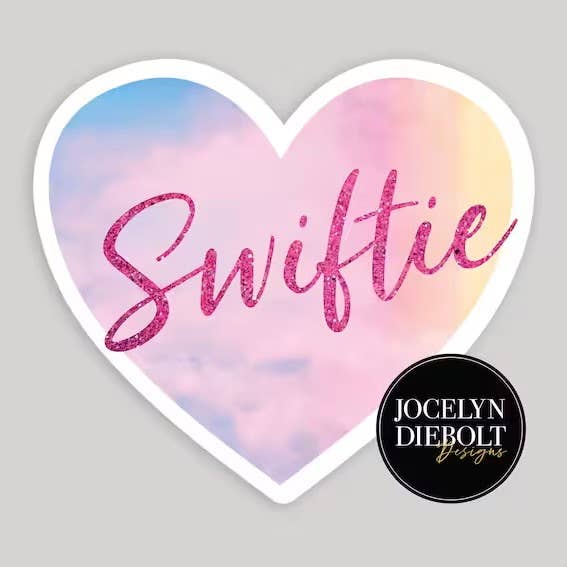 Swiftie Lover Heart Taylor Swift Sticker
