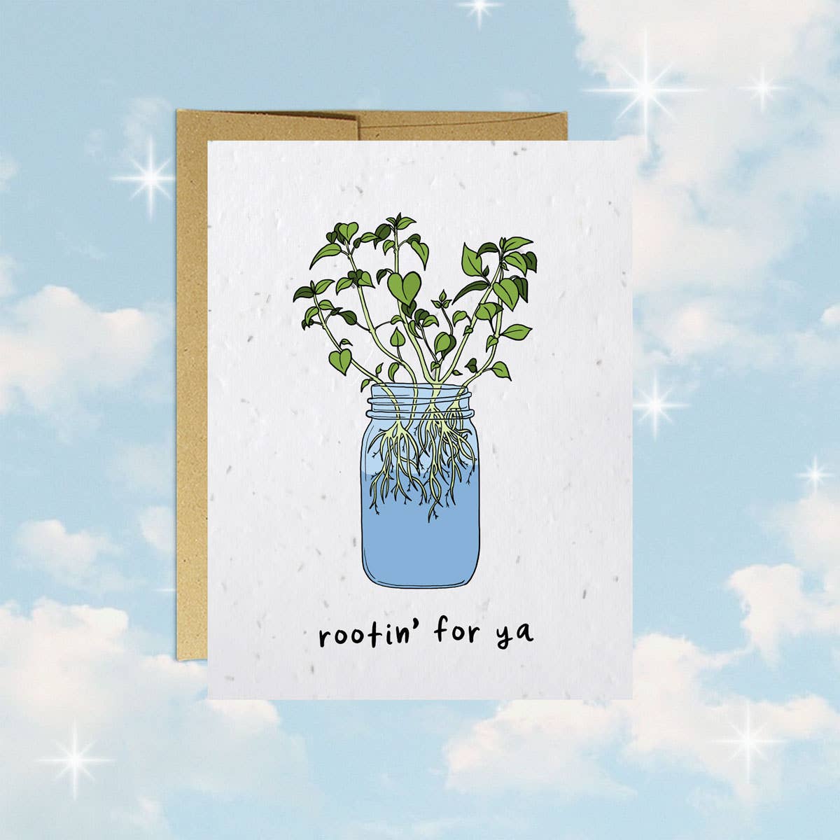 Rootin' For Ya | Encouragement Card 
