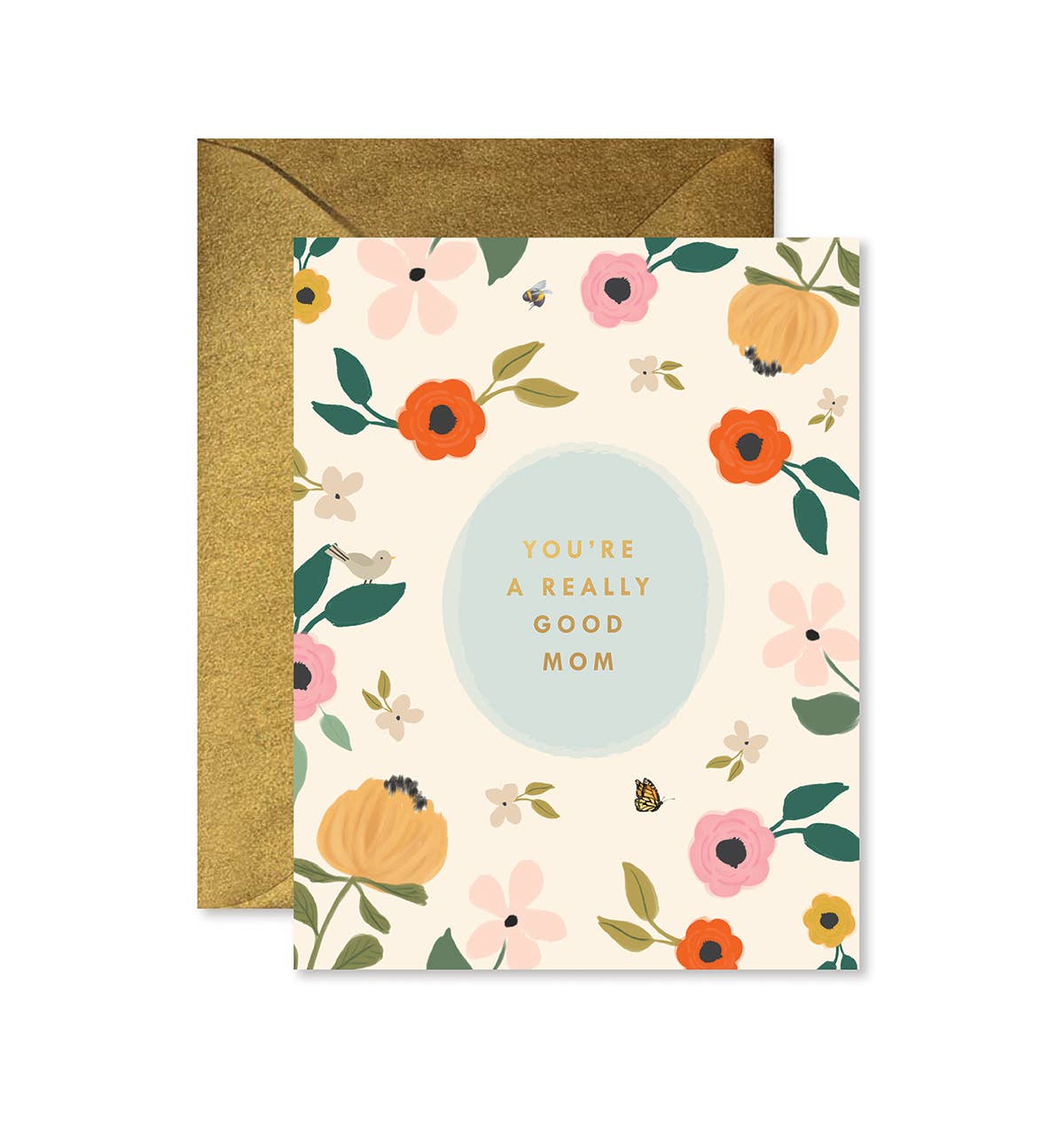 Really Good Mom Greeting Card 