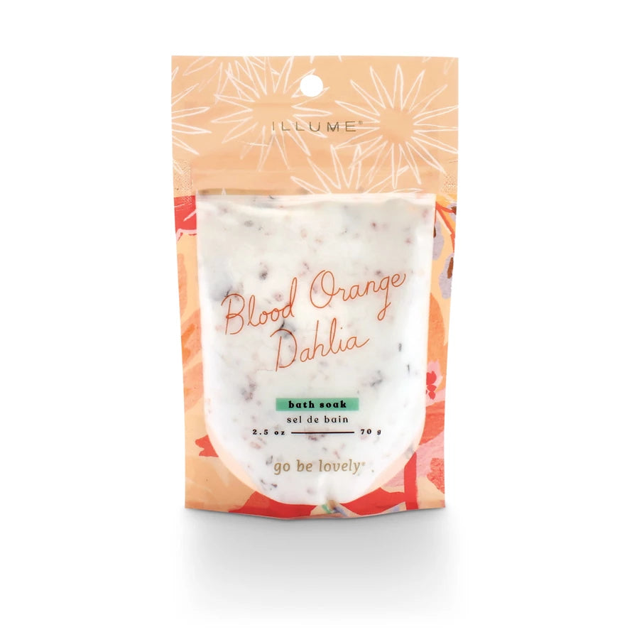 ILLUME - Bath Soak With Rose Botanicals - Blood Orange Dahlia