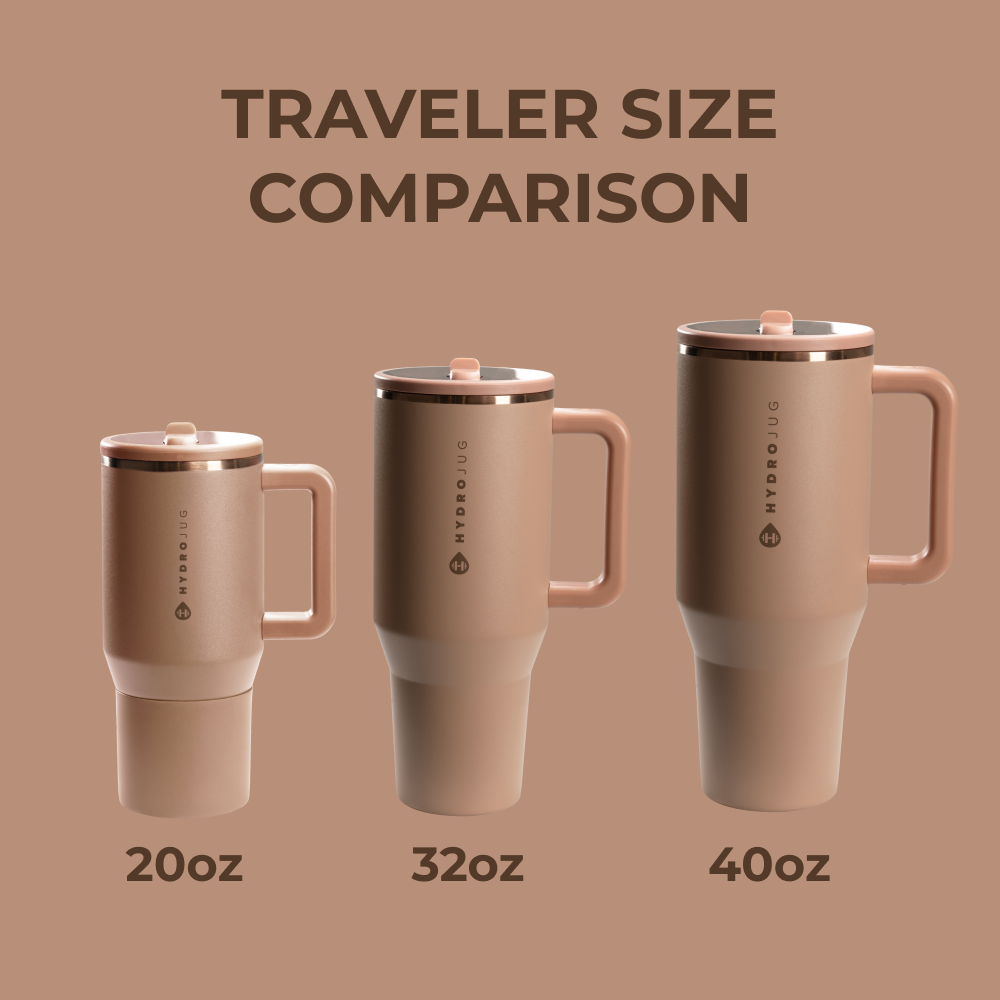 HYDROJUG - Traveler 32 oz - Caramel