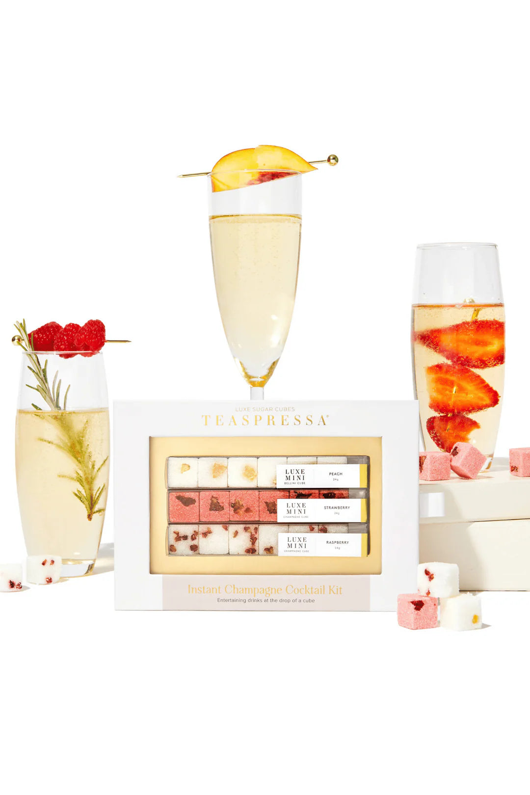 TEASPRESSA - Champagne Cocktail Mixer Kit
