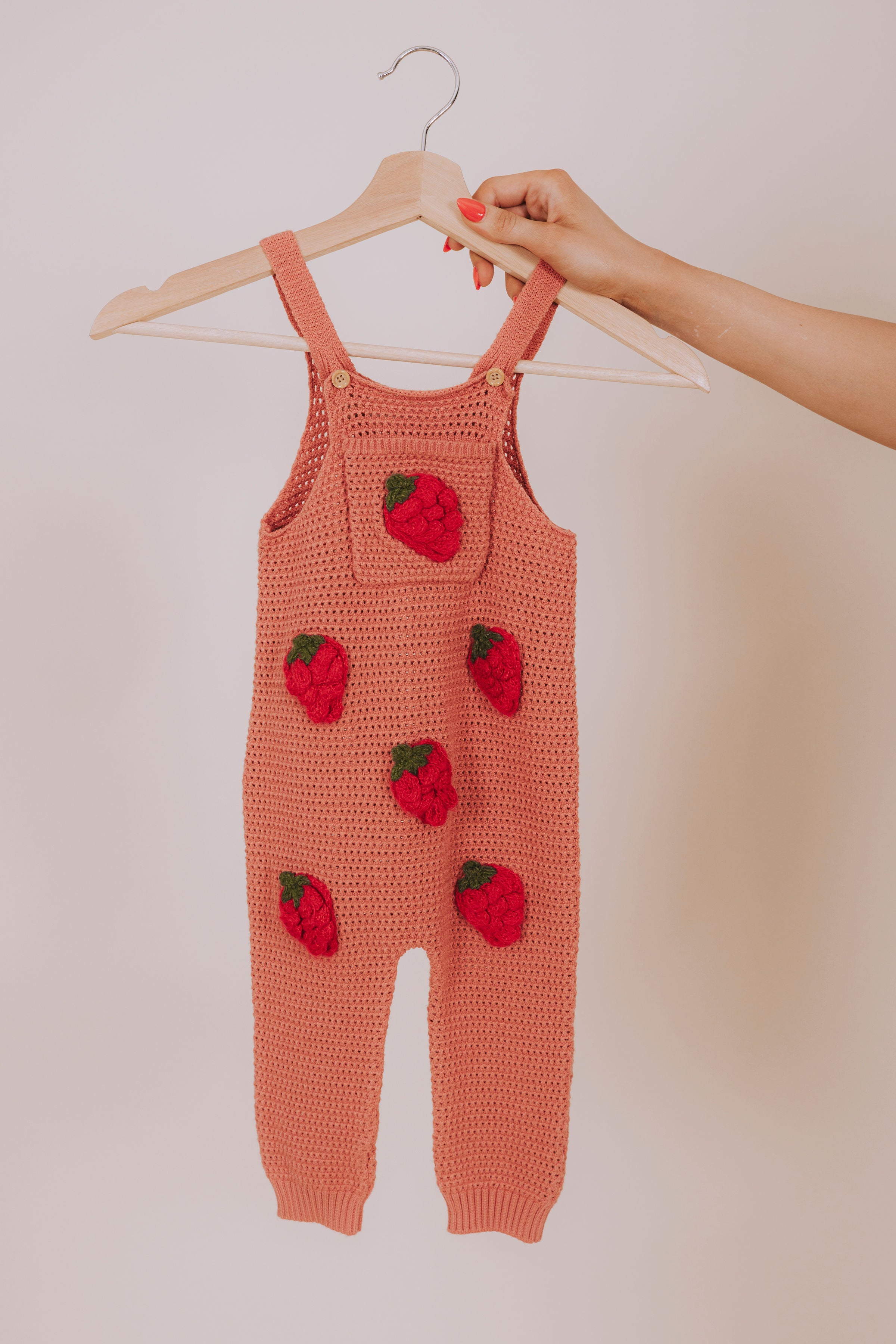 BABY - Strawberry Snuggles Overalls