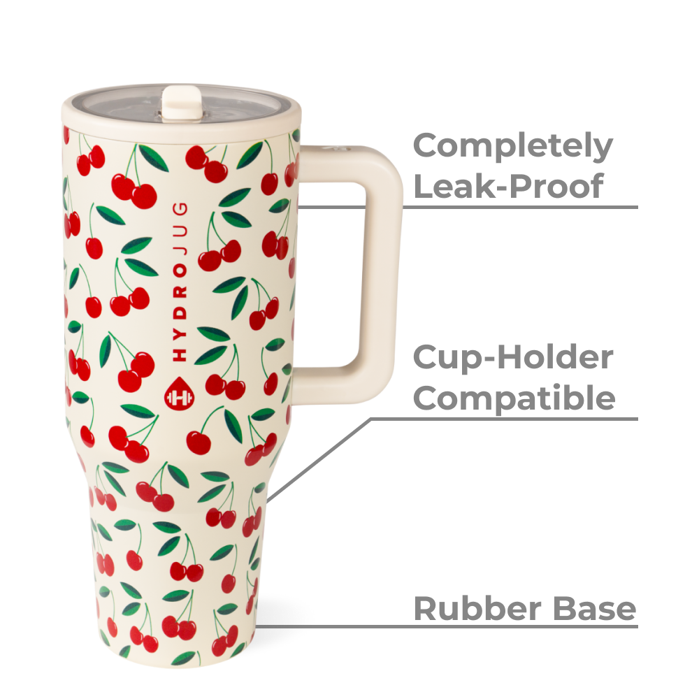 HYDROJUG - Traveler 32 oz - Cherries
