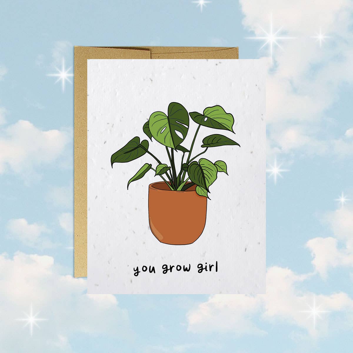 You Grow Girl | Encouragement Card 