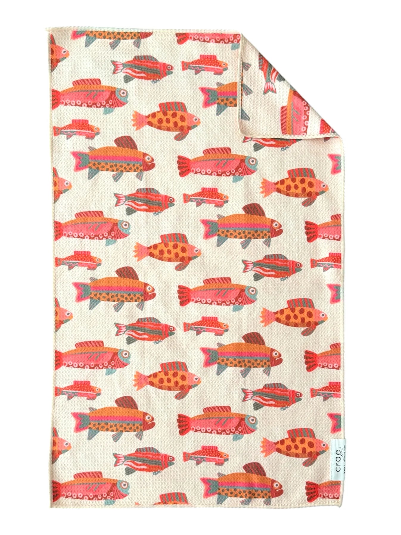 CRAE.HOME - Speckled Fish Double-Sided Hand Towel