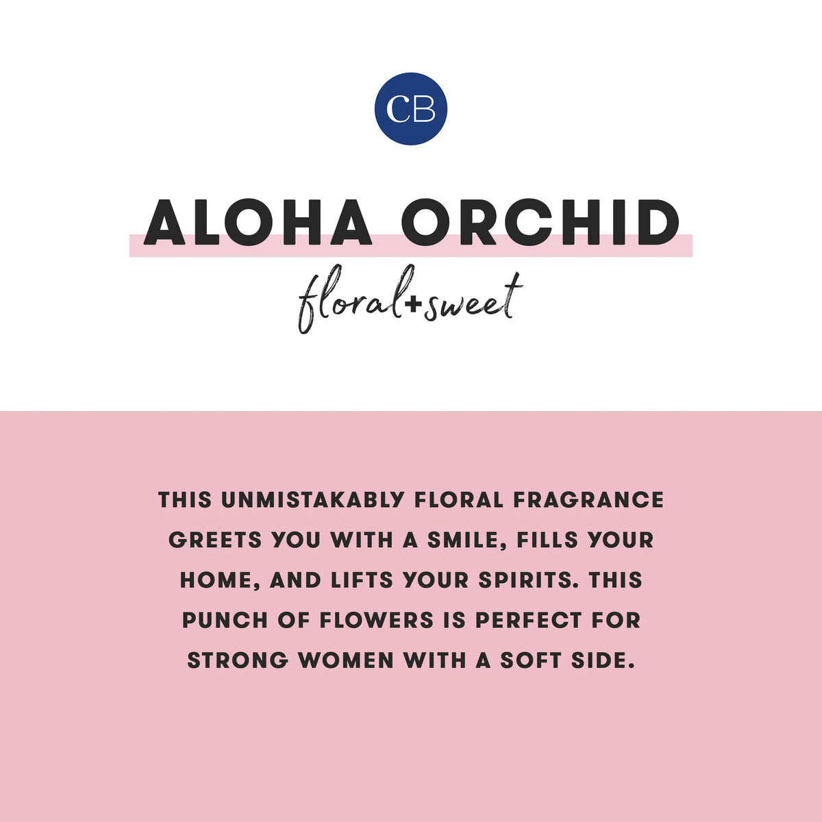 CAPRI BLUE - Aloha Orchid 8.5 oz Pattern Play Travel Tin