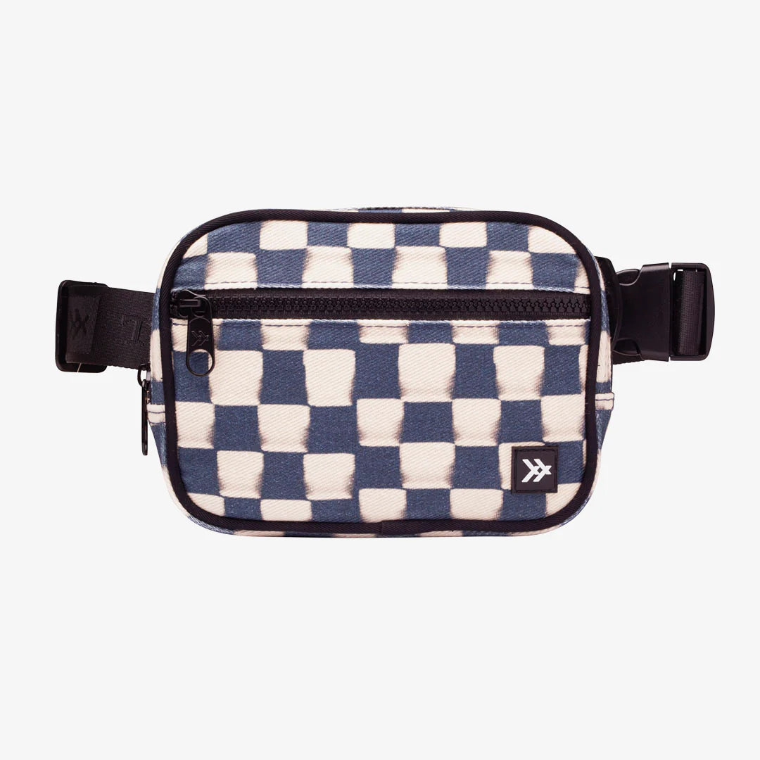 THREAD - Faded Check Fanny Pack