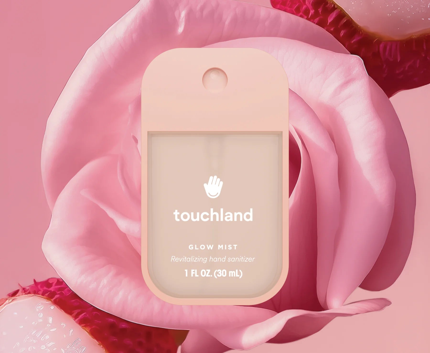 TOUCHLAND - Rosewater Glow Mist Revitalizing Hand Sanitizer