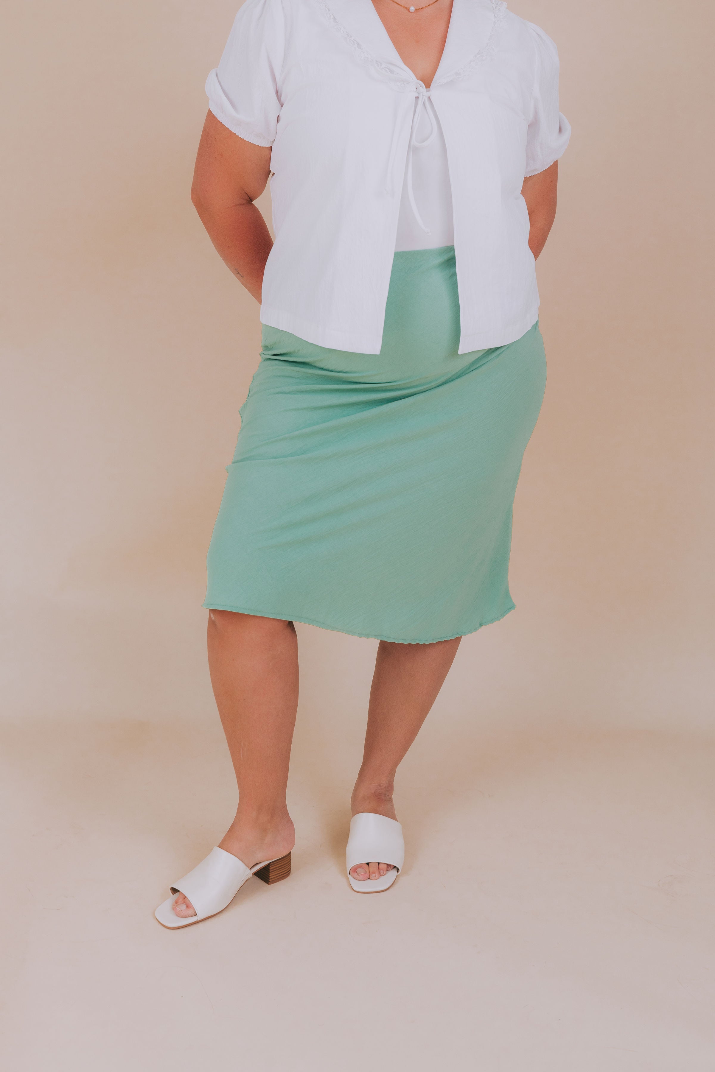 PLUS SIZE - Moth To A Flame Skirt