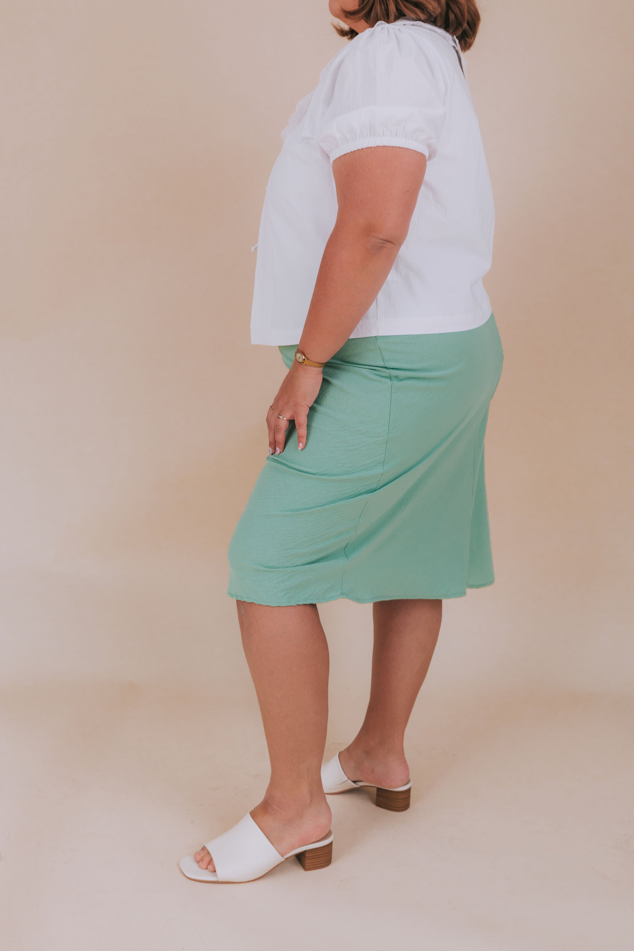 PLUS SIZE - Moth To A Flame Skirt
