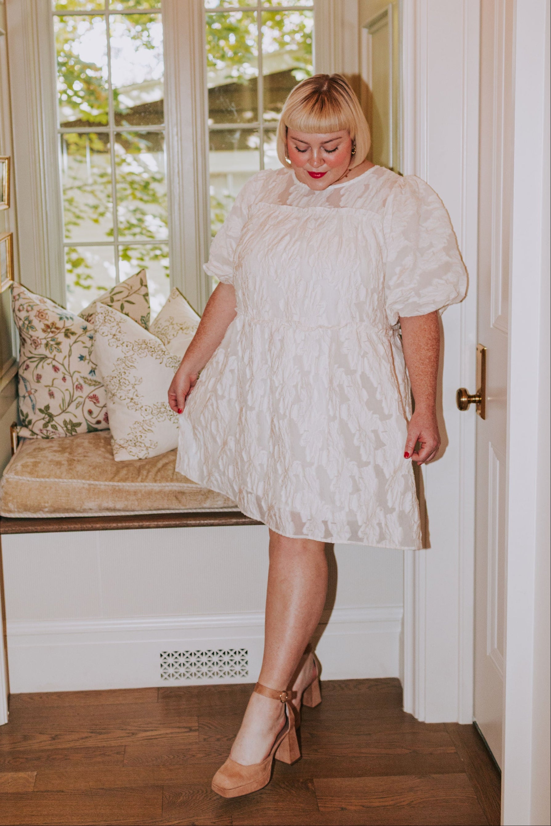 plus dress Plus Size Party Sequin Batwing Sleeves Silver Reflective Mini Dress