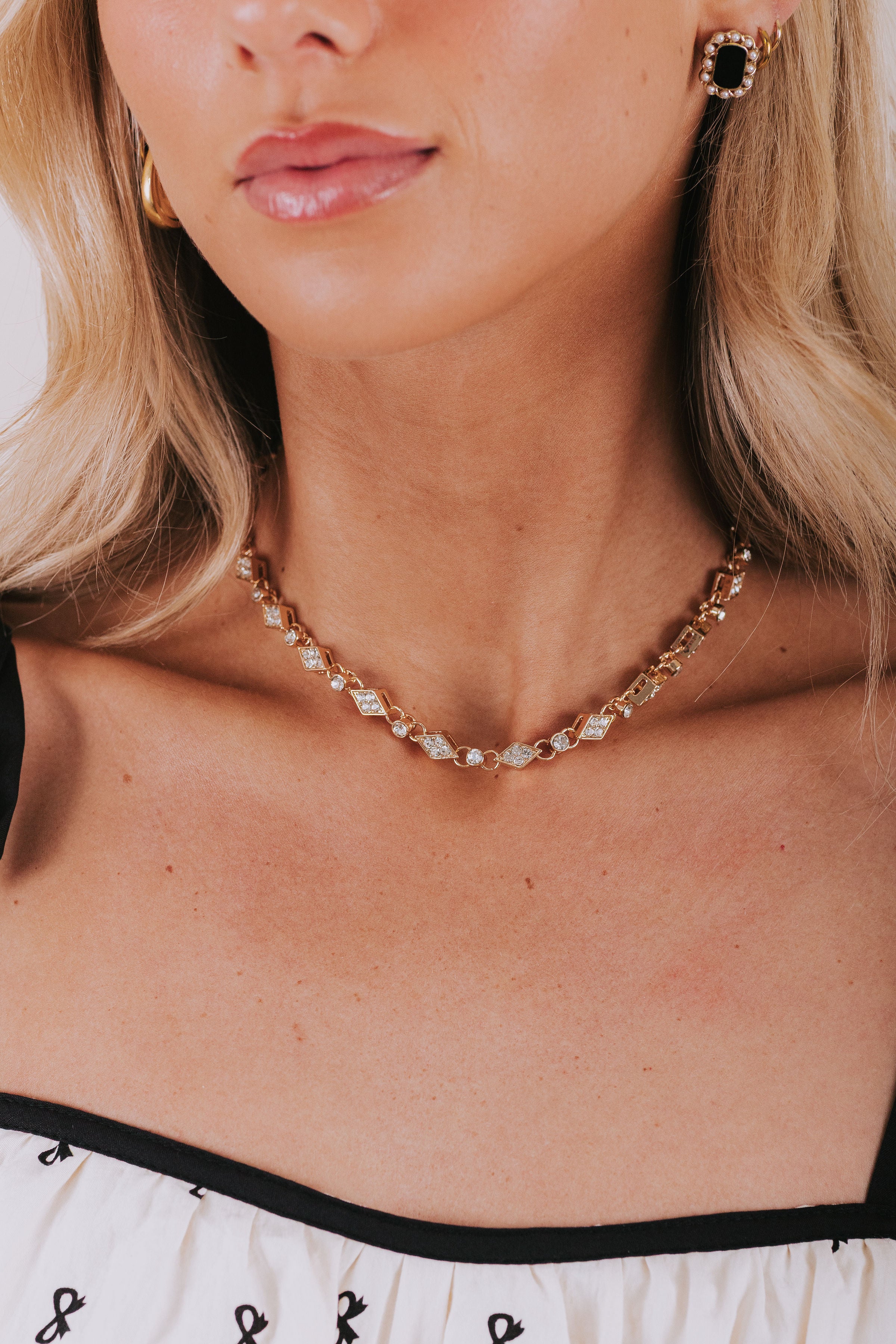 Glittering Evening Necklace