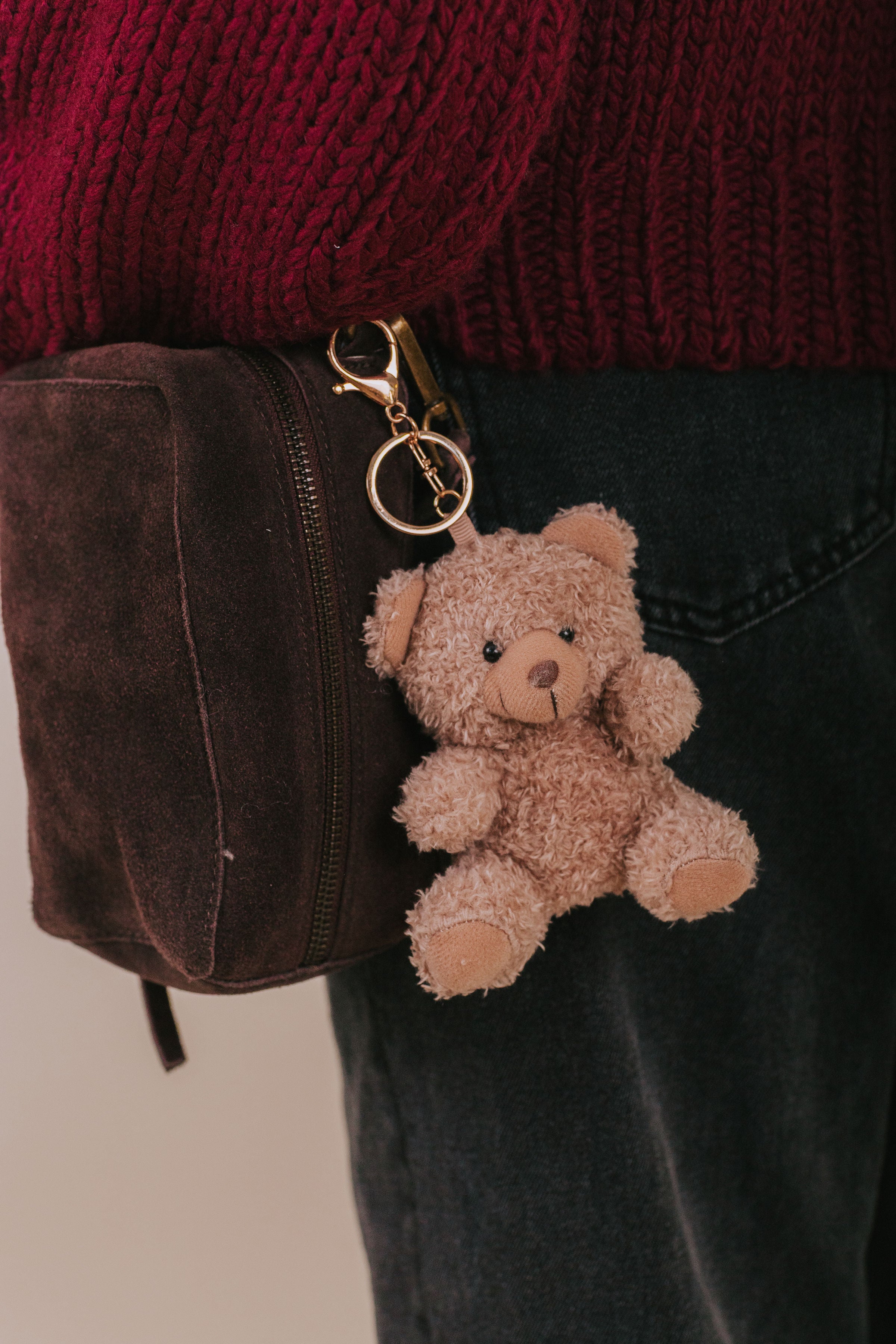 Cuddly Bear Bag Charm