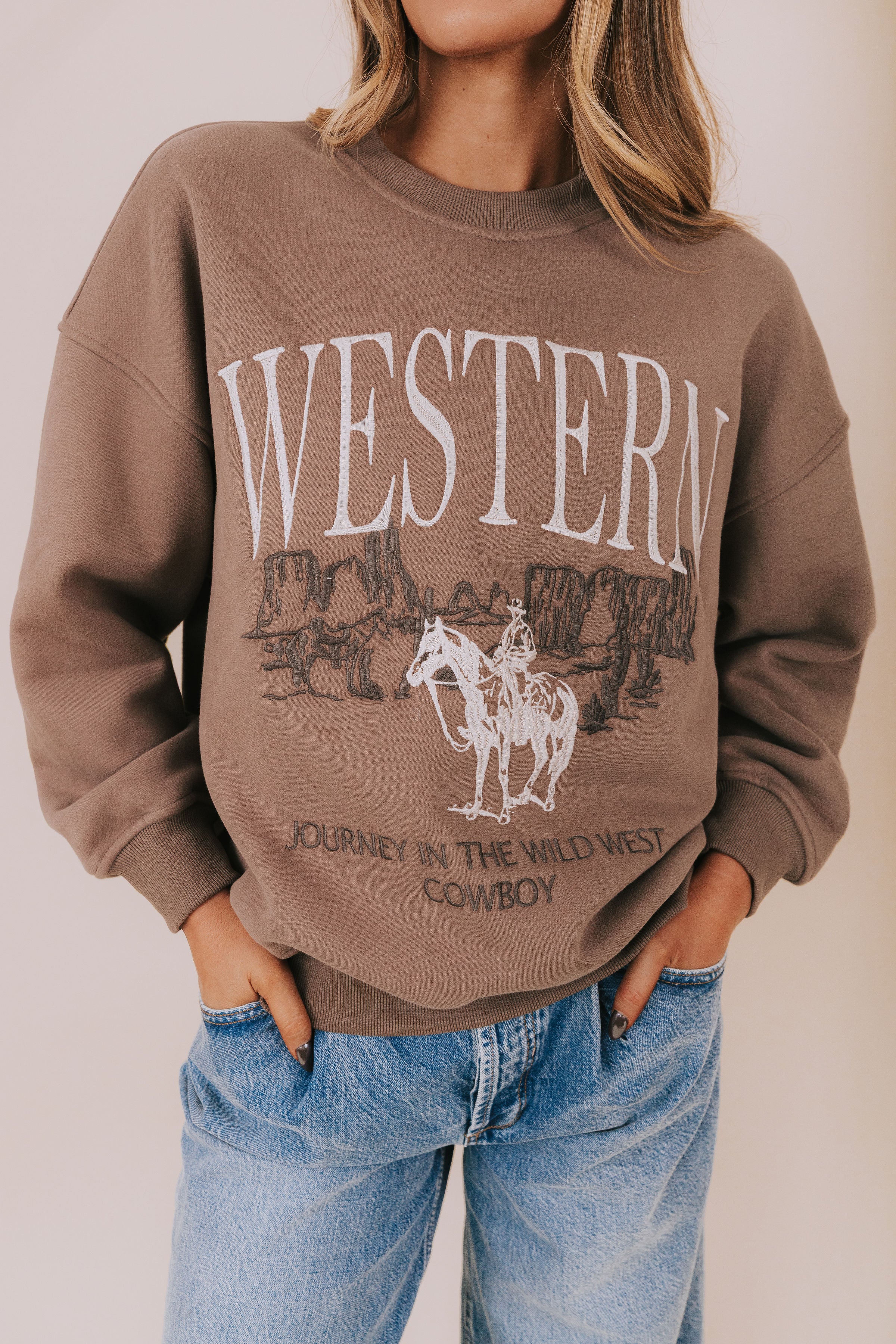 Western Cowboy Sweatshirt