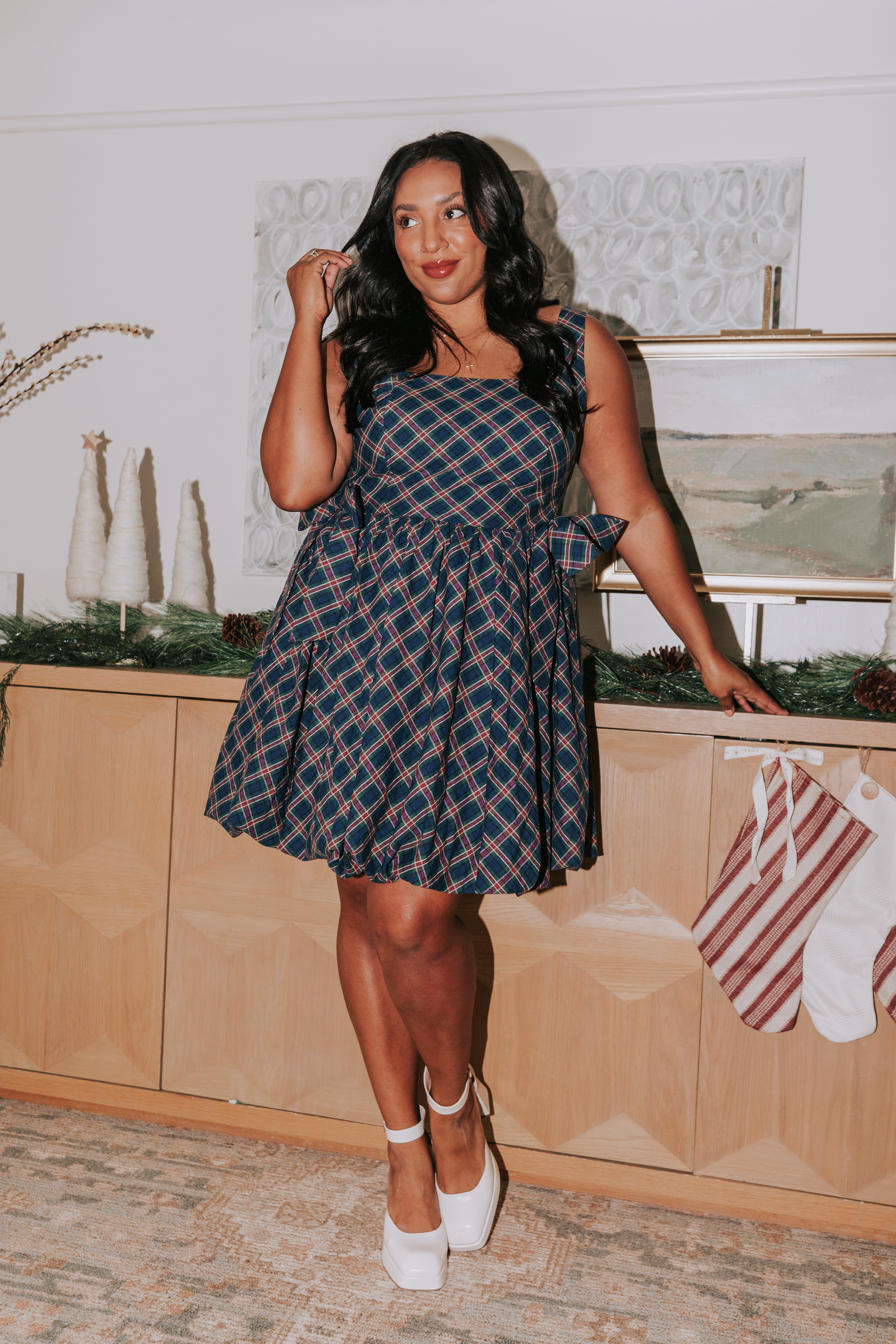 PLUS SIZE - Cambridge Charm Dress